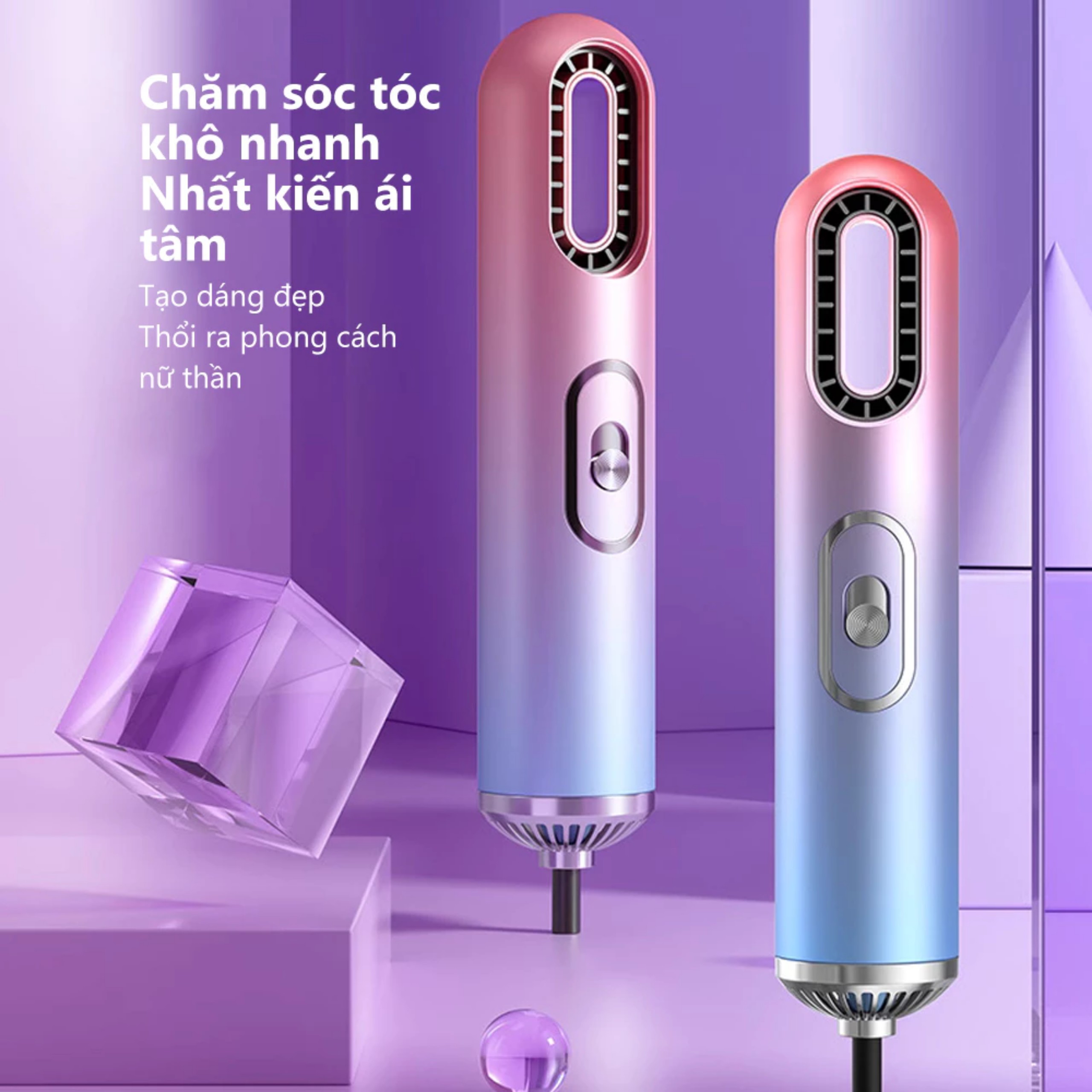 MÁY SẤY TÓC MINI FASHION 3 IN 1