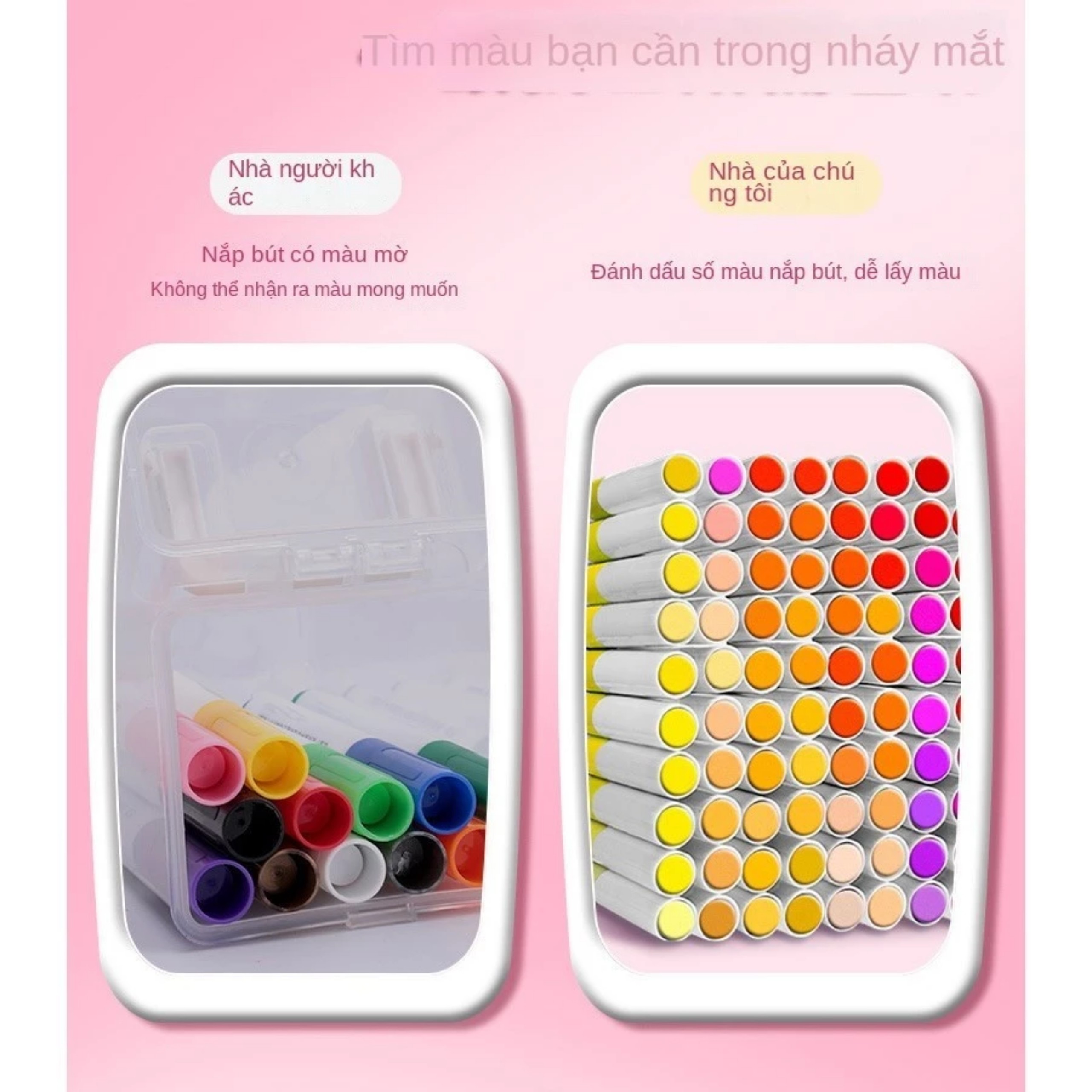 HỘP 48 BÚT MÀU ACRYLIC