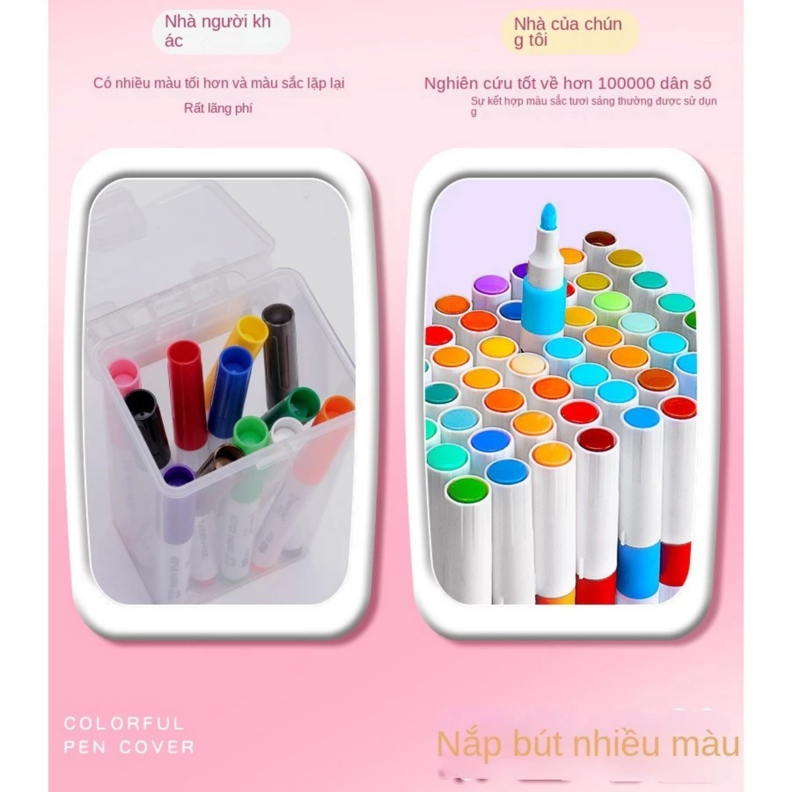 HỘP 48 BÚT MÀU ACRYLIC