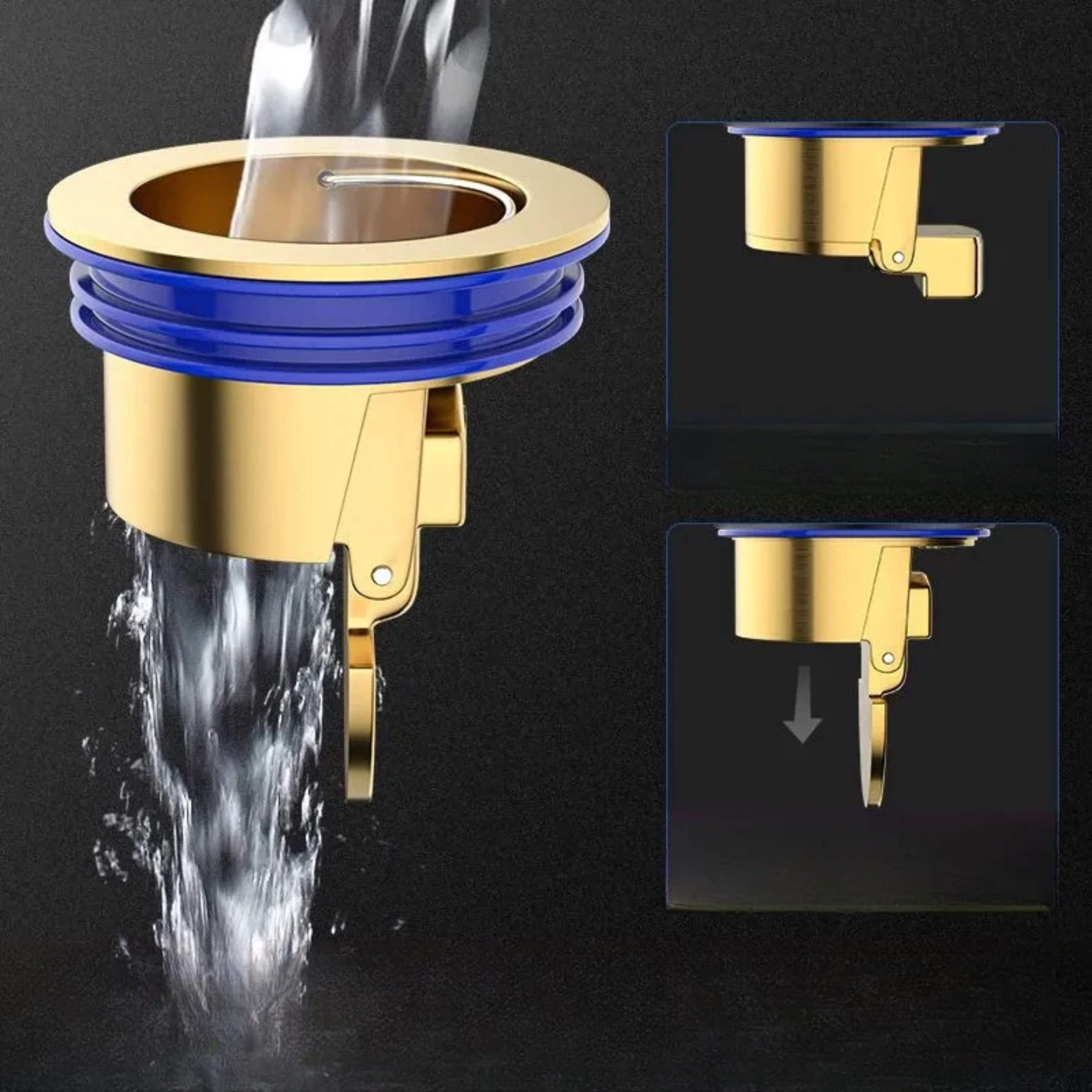 NẮP ĐẬY CỐNG THOÁT NƯỚC SÀN NHÀ NGĂN MÙI HÔI, CÔN