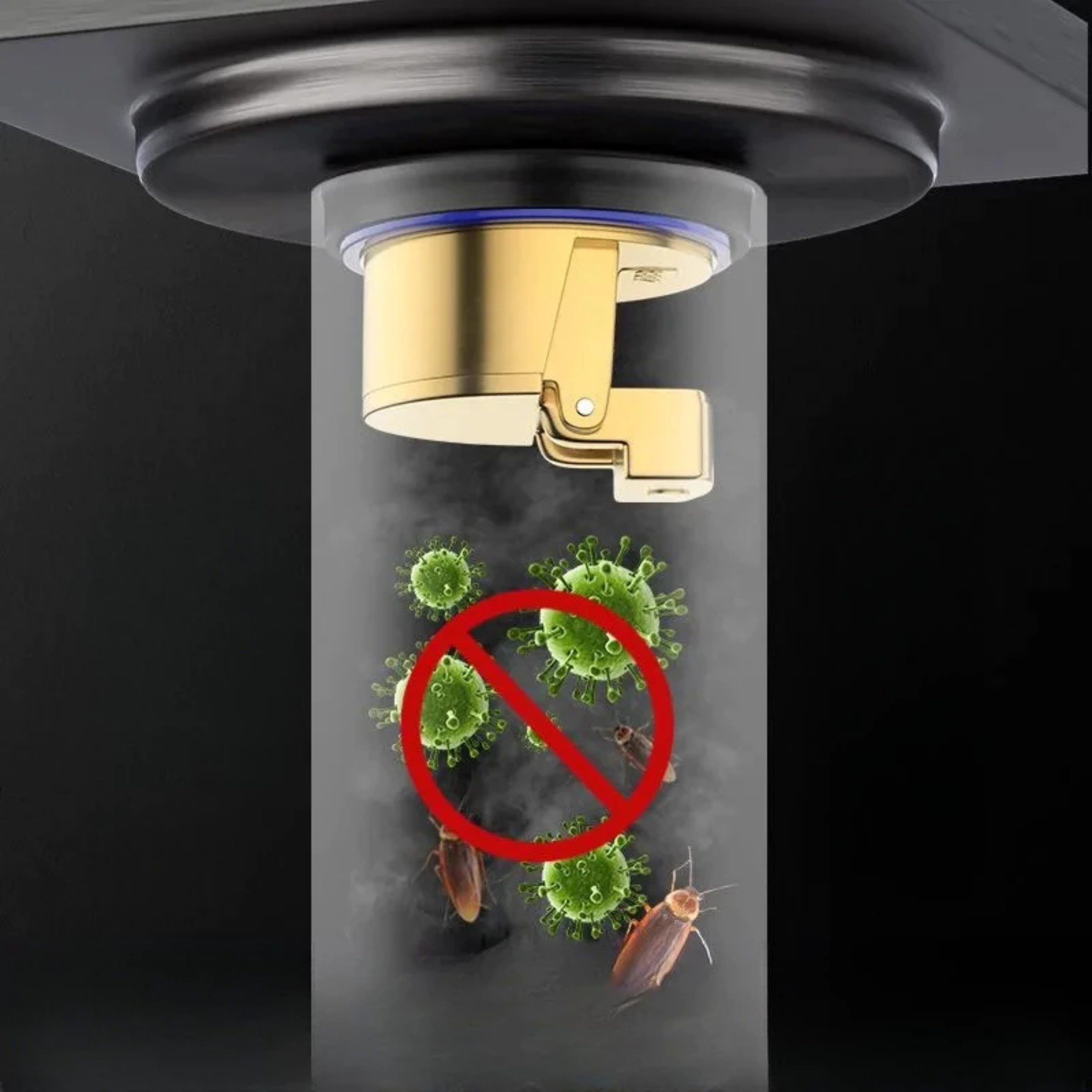 NẮP ĐẬY CỐNG THOÁT NƯỚC SÀN NHÀ NGĂN MÙI HÔI, CÔN