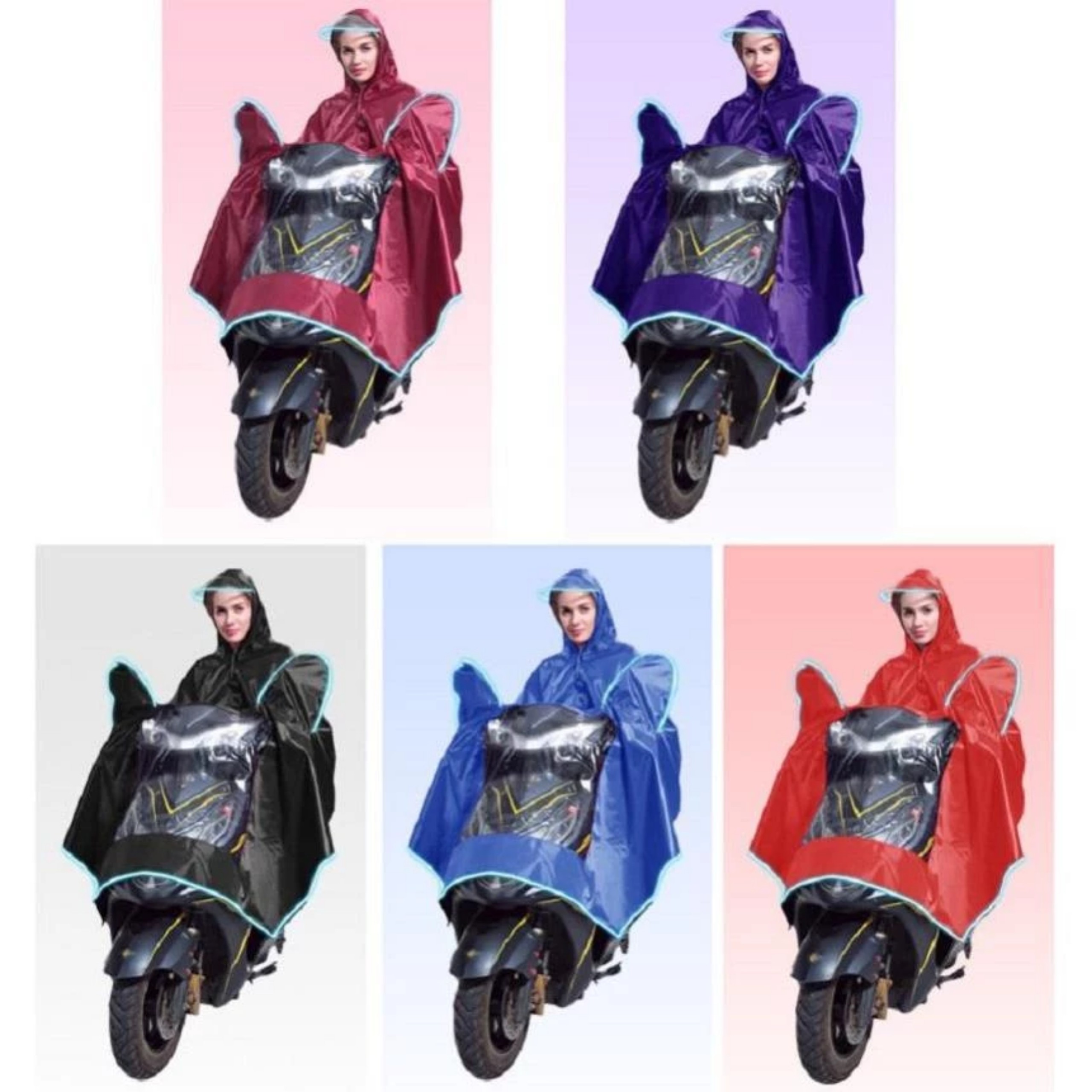 ÁO MƯA TRÙM GƯƠNG 1 ĐẦU