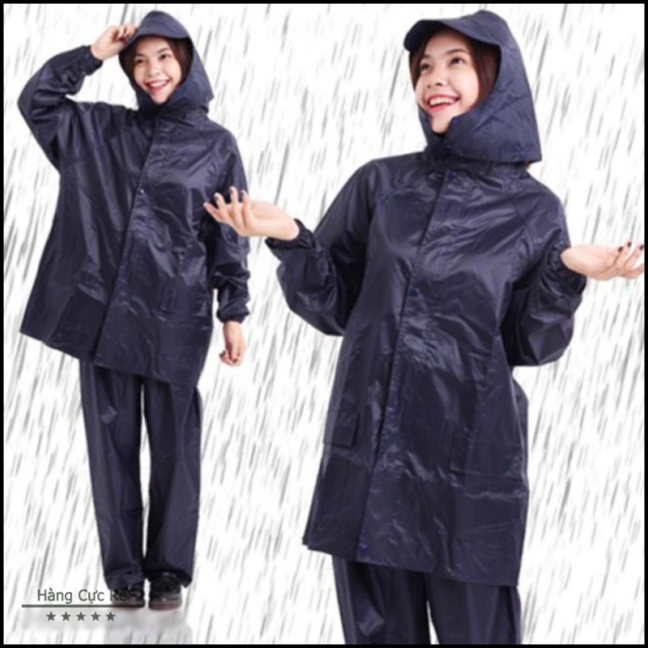BỘ QUẦN ÁO ĐI MƯA VẢI DÙ