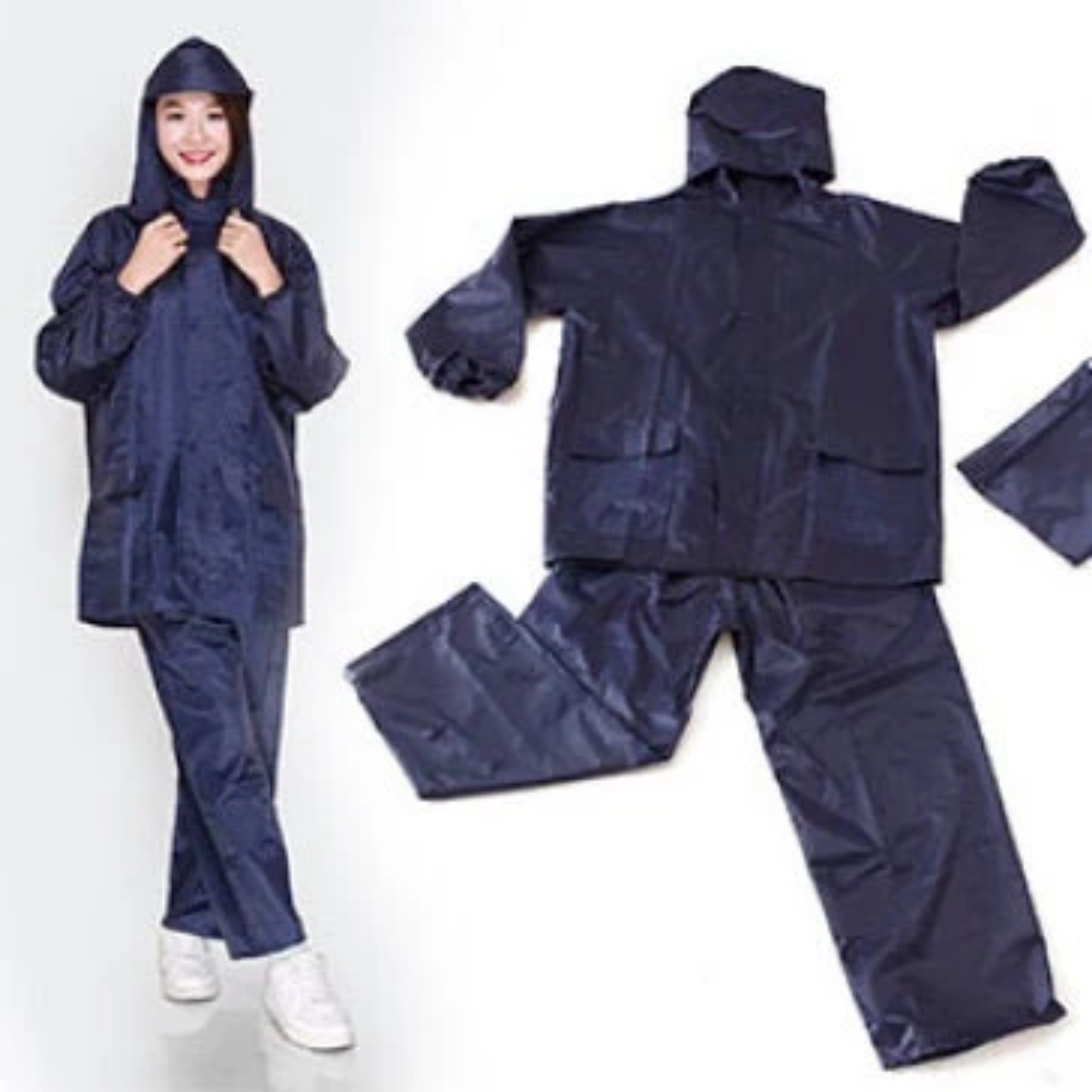 BỘ QUẦN ÁO ĐI MƯA VẢI DÙ