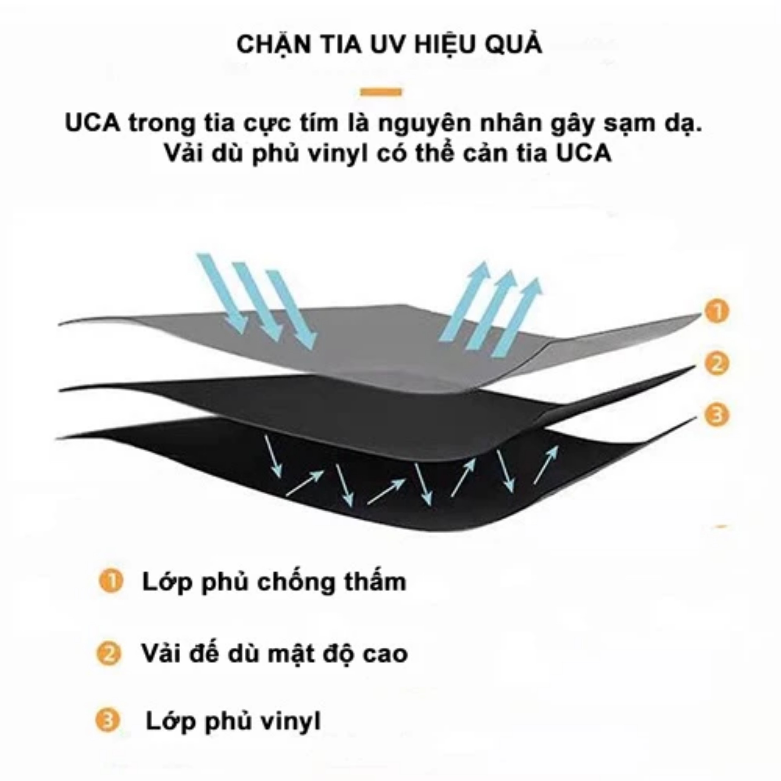 DÙ TRÁI CÂY CHỐNG UV