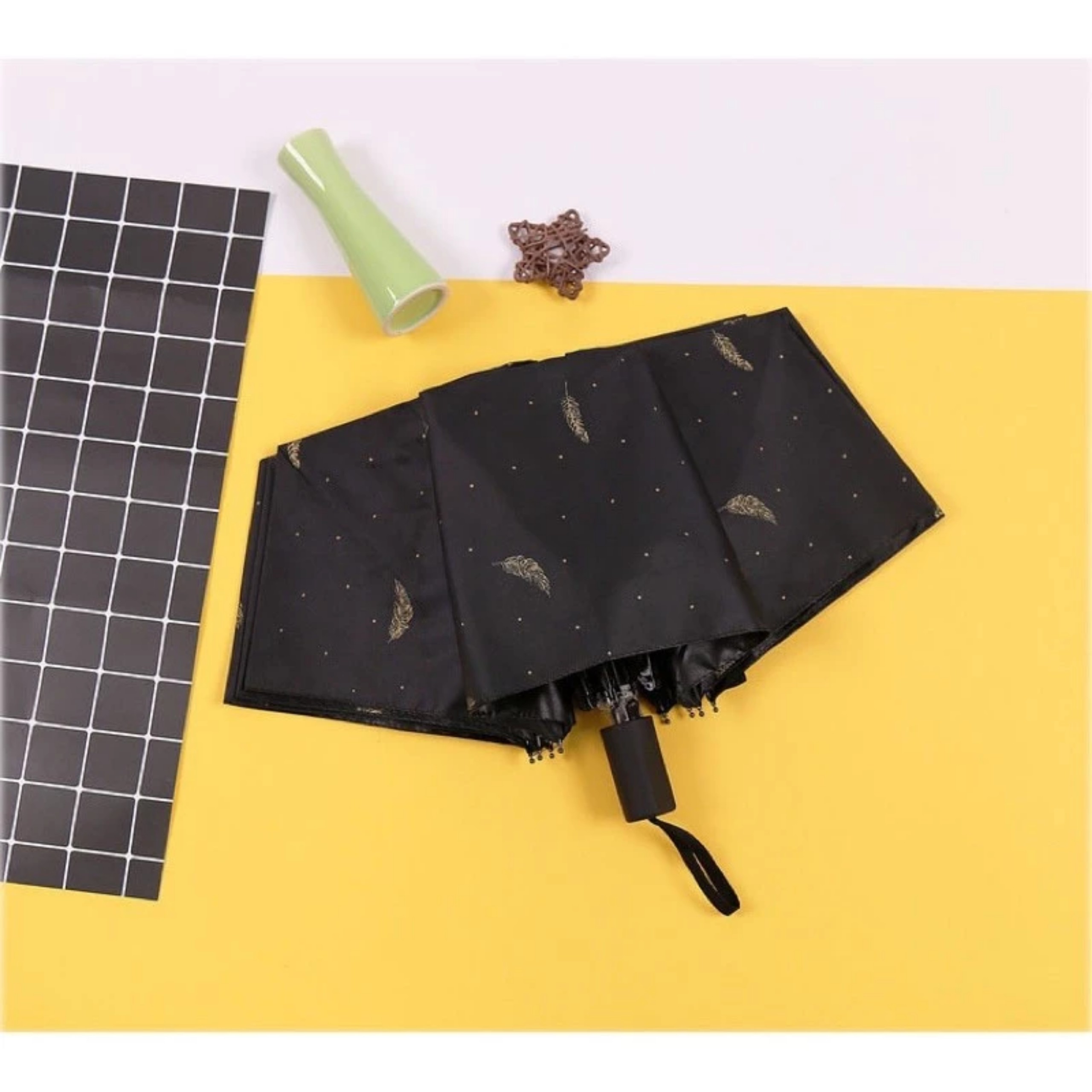 DÙ GẤP LÔNG VŨ CHỐNG TIA UV