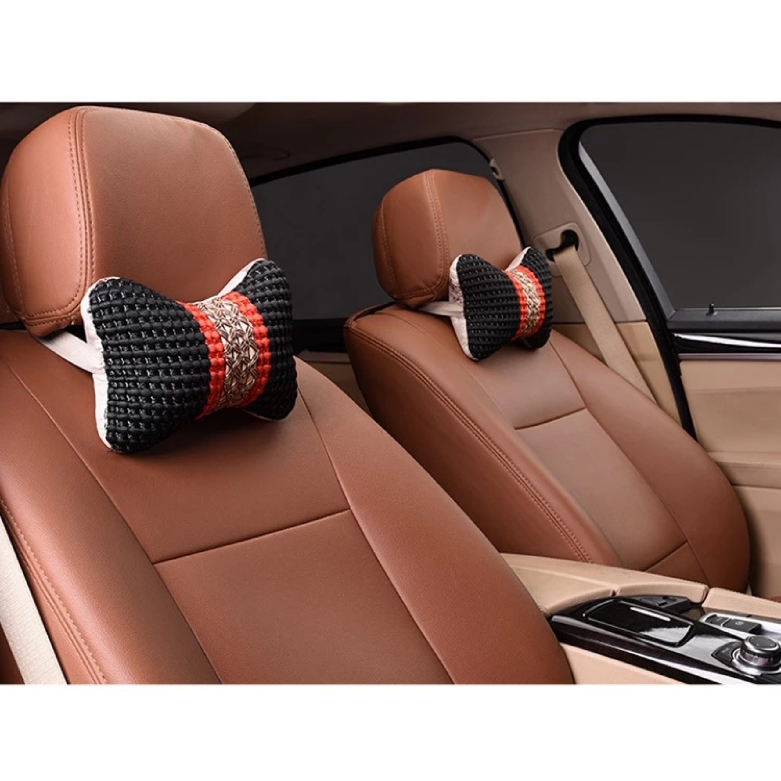 SET 2 GỐI TỰA ĐẦU XE HƠI