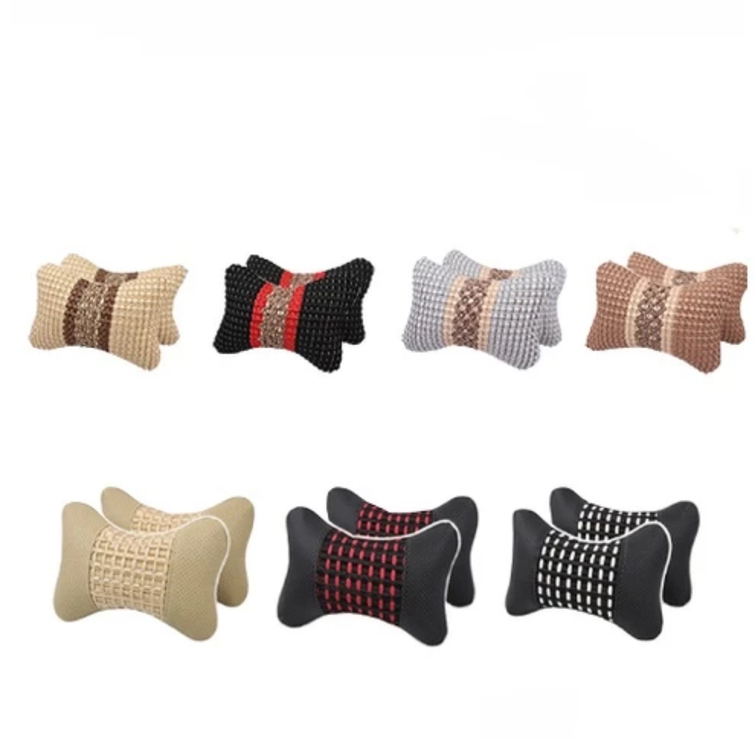 SET 2 GỐI TỰA ĐẦU XE HƠI