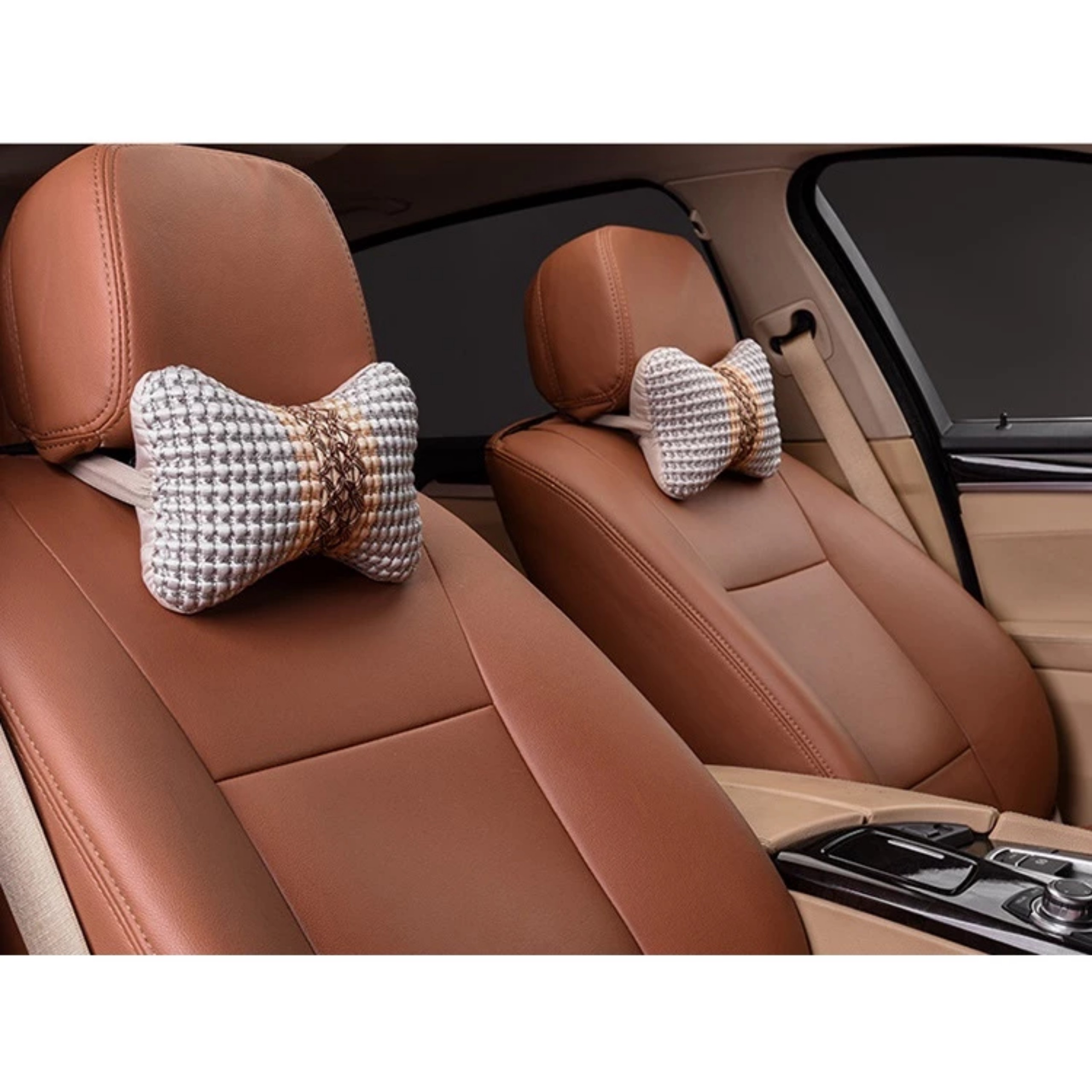 SET 2 GỐI TỰA ĐẦU XE HƠI