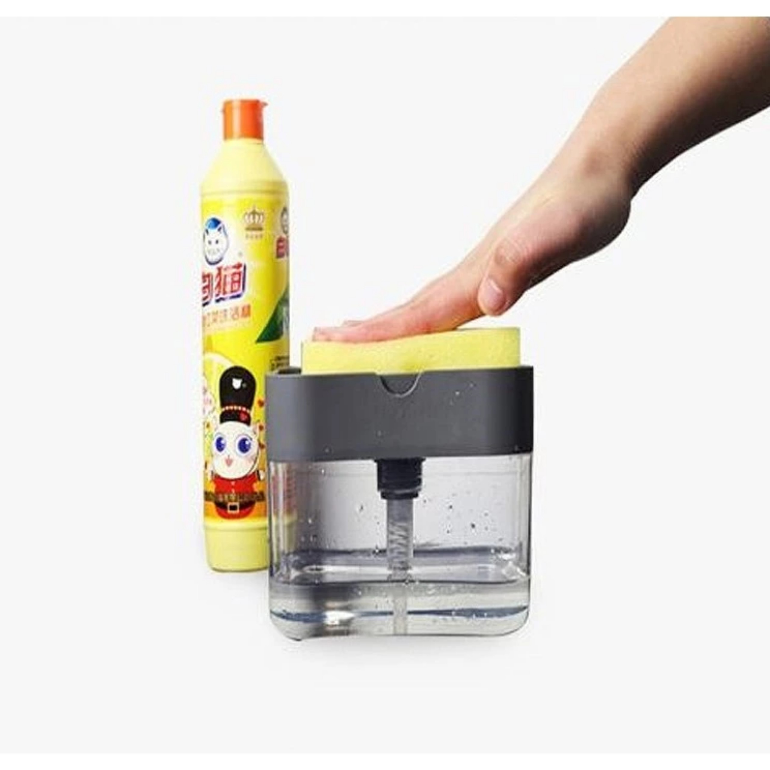 HỘP NHẤN XÀ BÔNG MIẾNG RỬA CHÉN