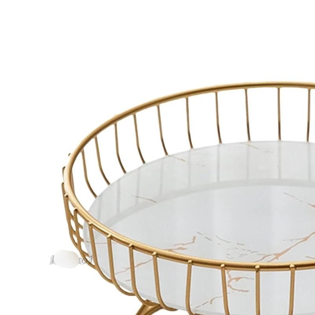 KHAY ĐỰNG TRÁI CÂY HÌNH TRÒN  23x12.5x17.5cm