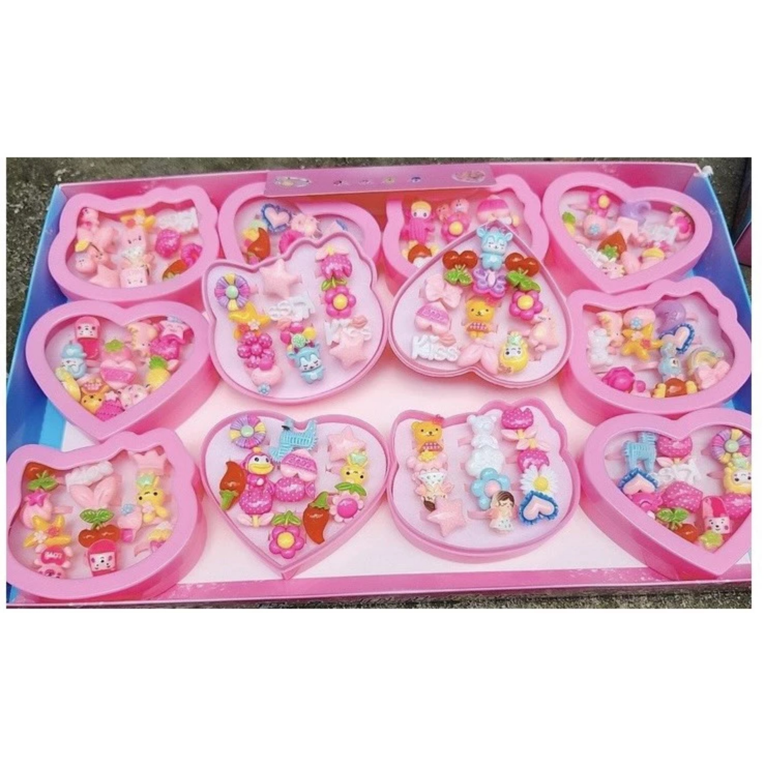 HỘP 50 NHẪN CHO BÉ GÁI