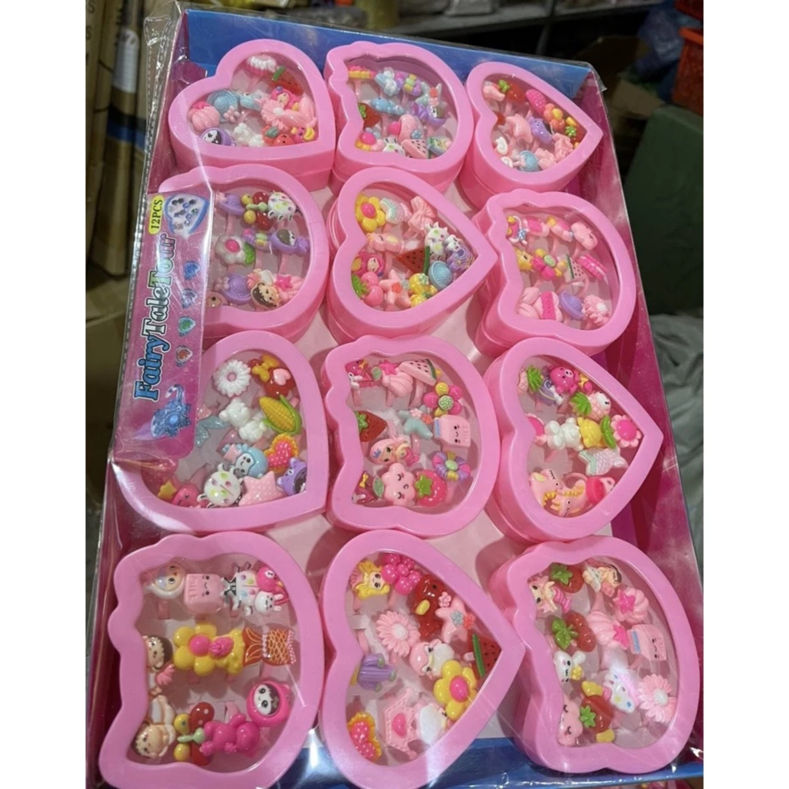 HỘP 50 NHẪN CHO BÉ GÁI