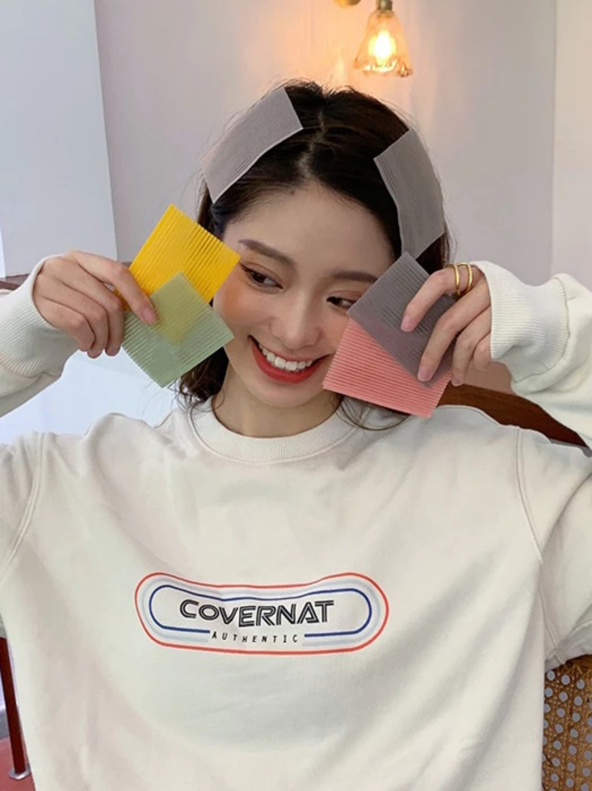 SET 10 MIẾNG DÁN TÓC MÁI CỐ ĐỊNH