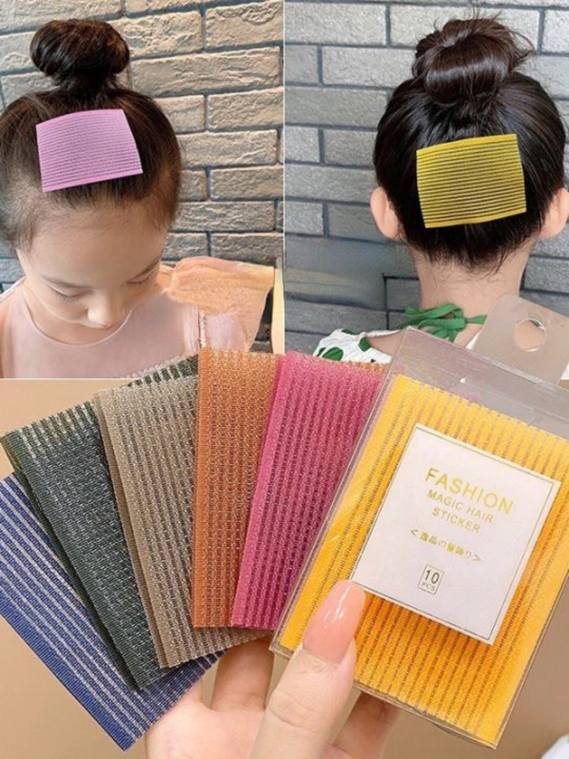 SET 10 MIẾNG DÁN TÓC MÁI CỐ ĐỊNH