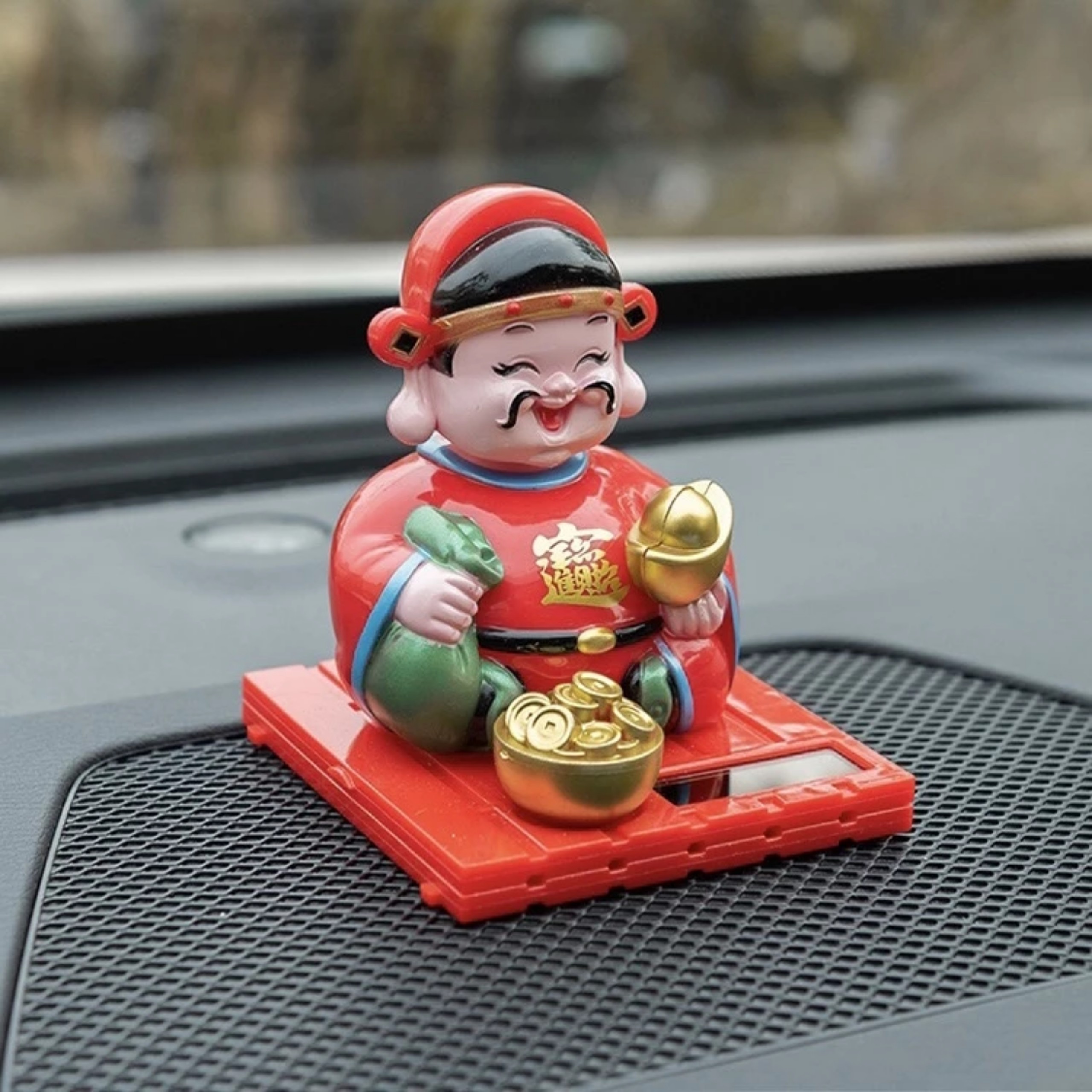 TƯỢNG THẦN TÀI TAY CẦM THỎI VÀNG