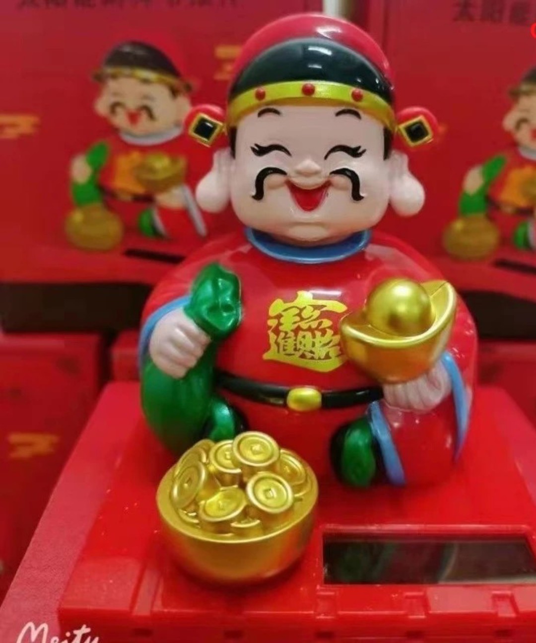 TƯỢNG THẦN TÀI TAY CẦM THỎI VÀNG