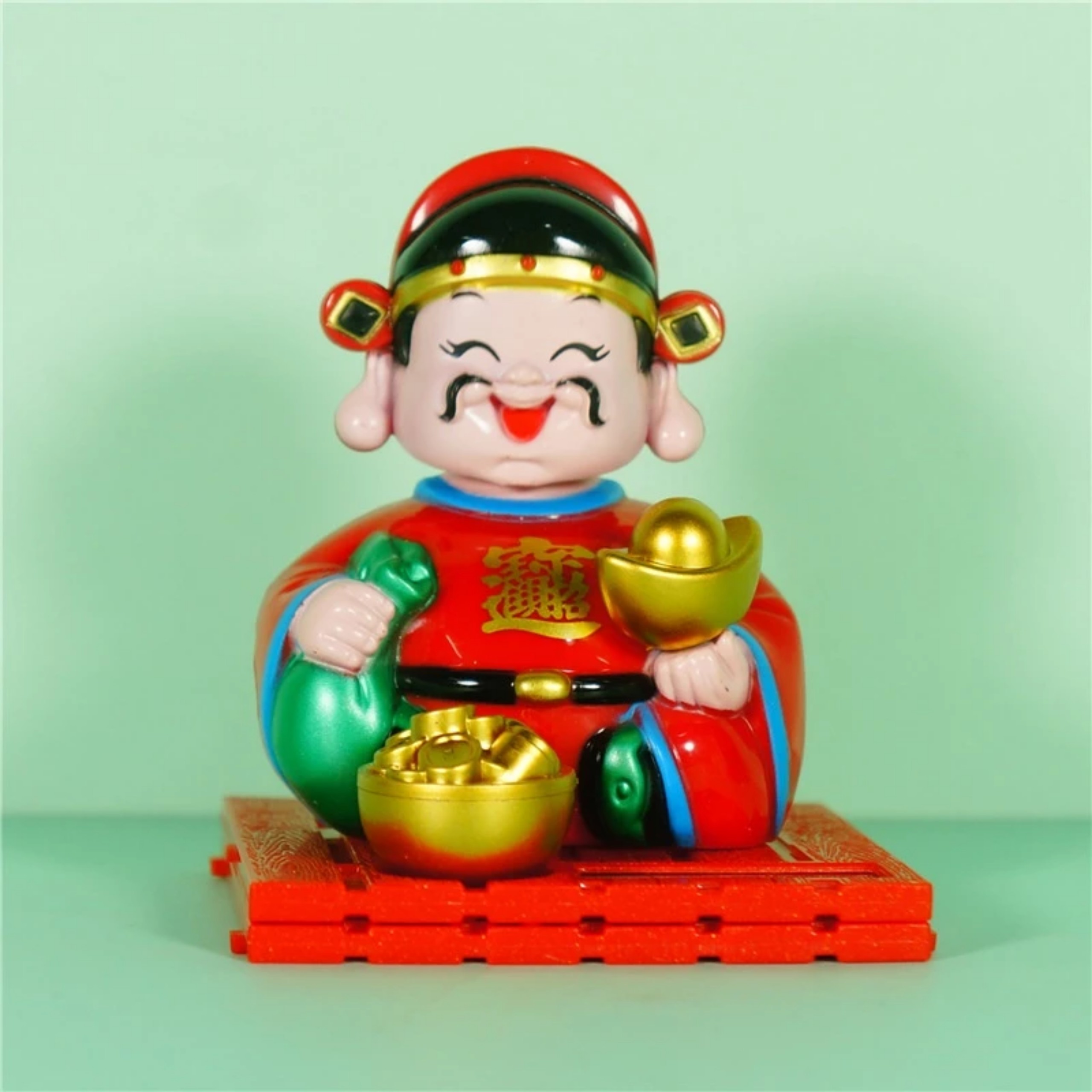 TƯỢNG THẦN TÀI TAY CẦM THỎI VÀNG