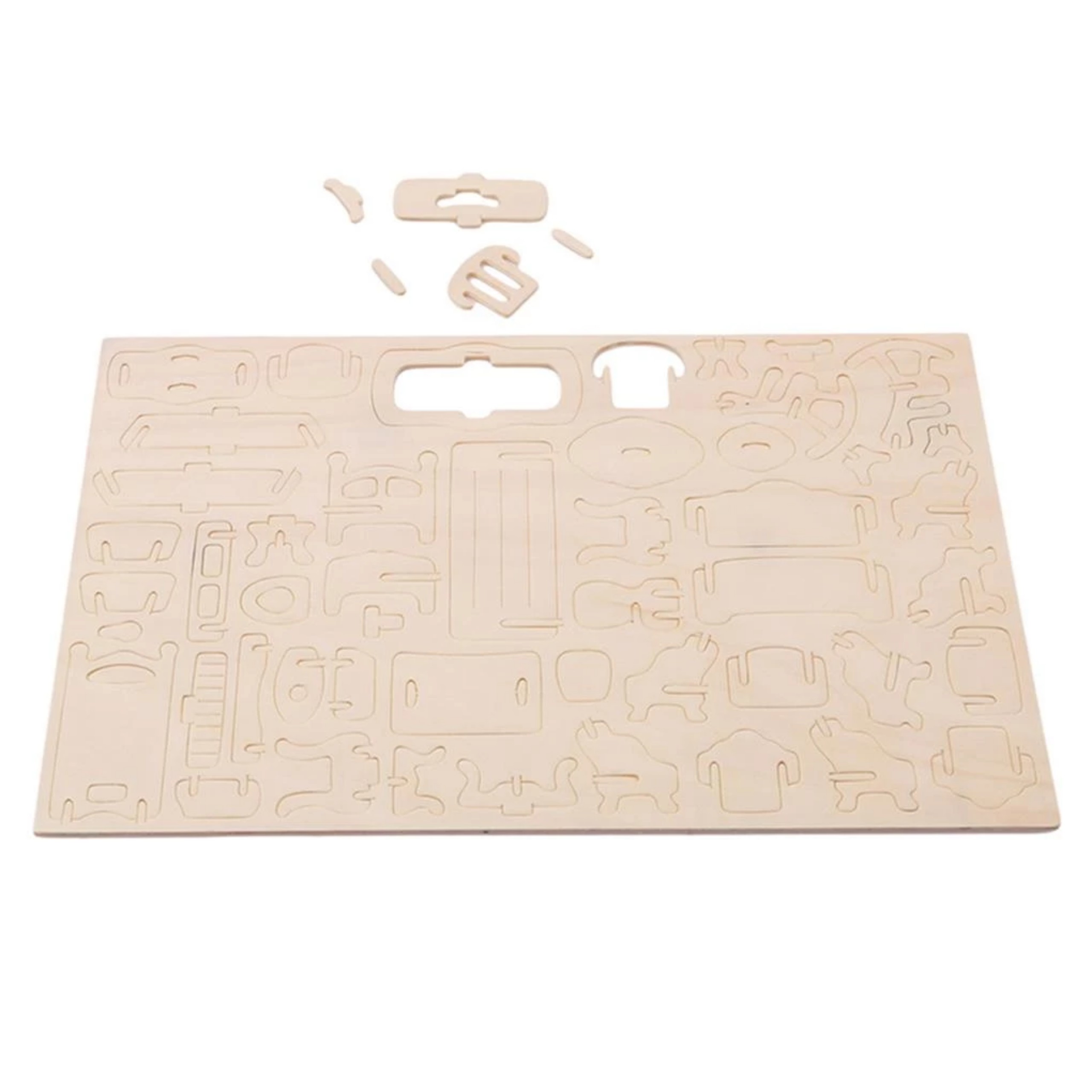 BỘ LẮP GHÉP GỖ 3D