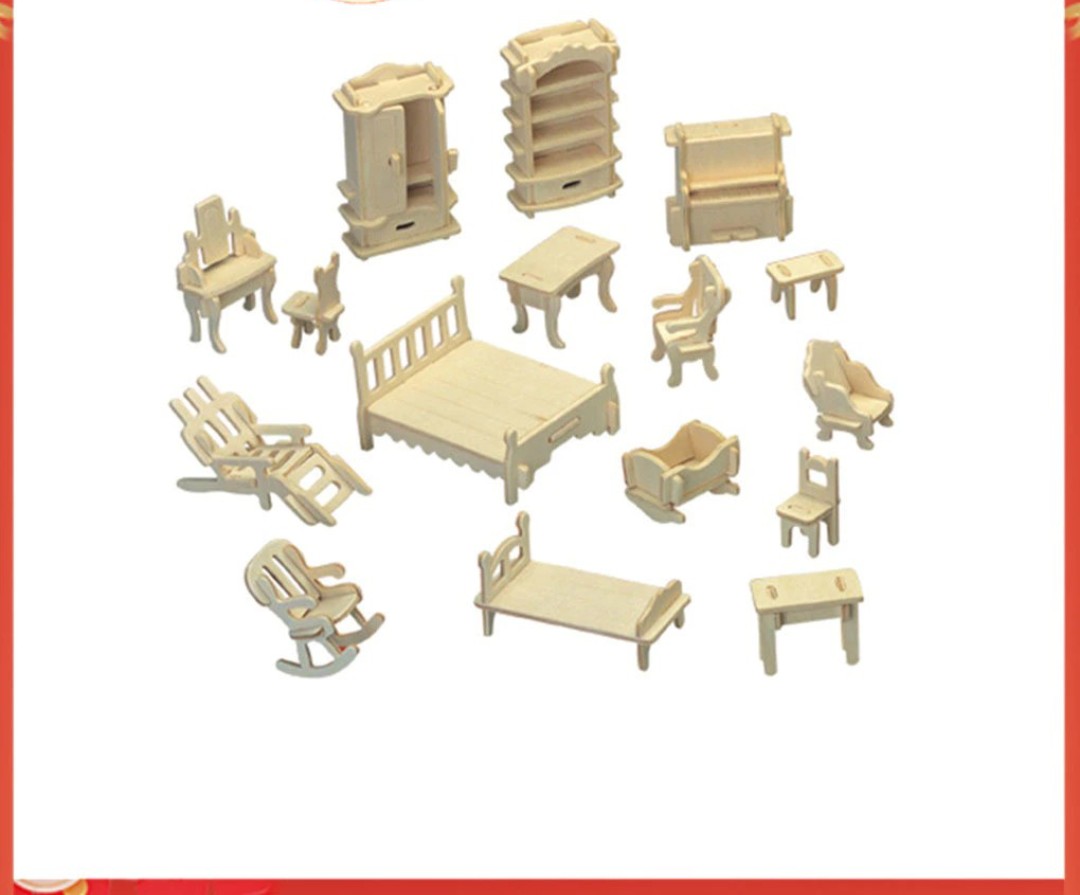 BỘ LẮP GHÉP GỖ 3D