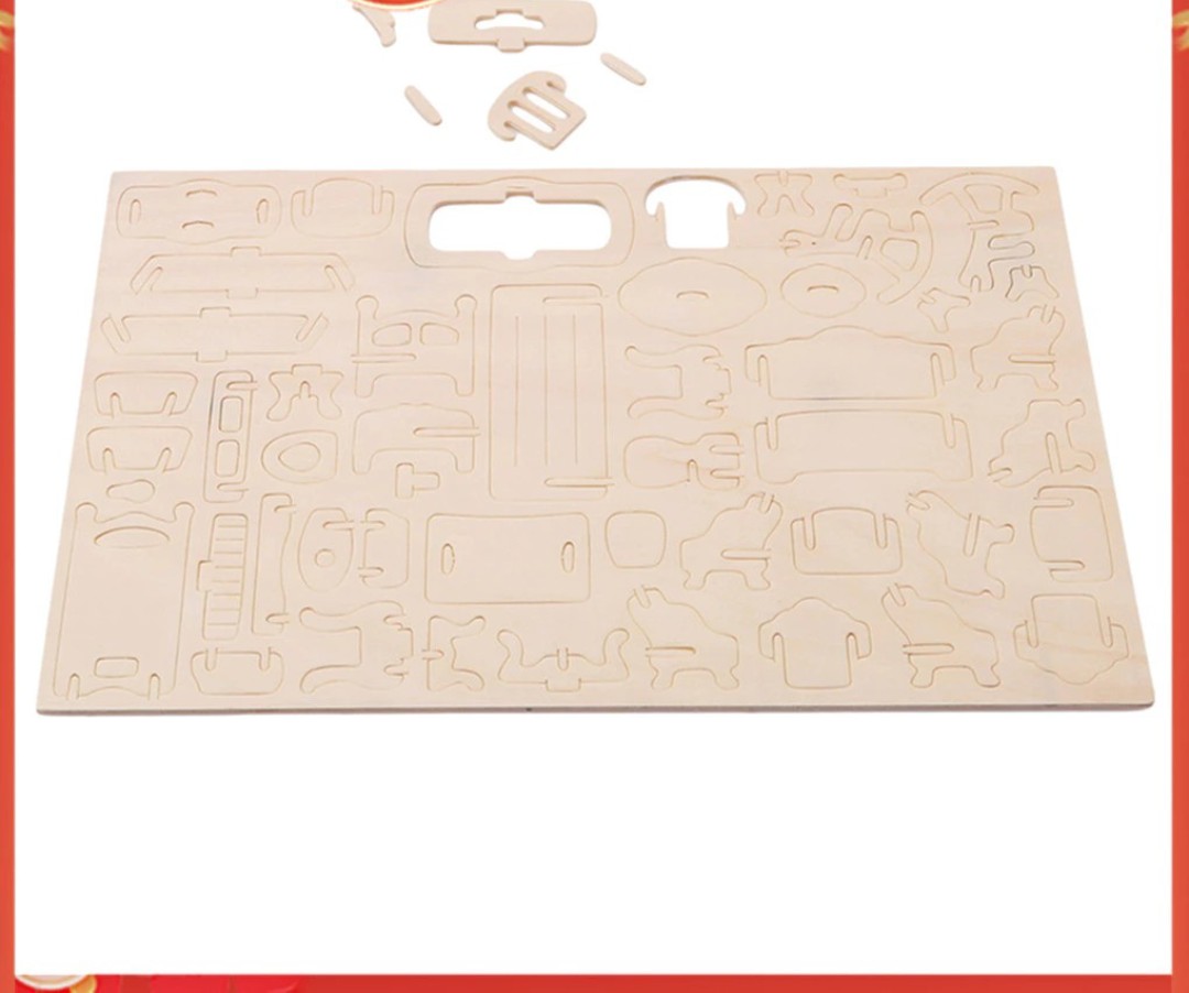 BỘ LẮP GHÉP GỖ 3D