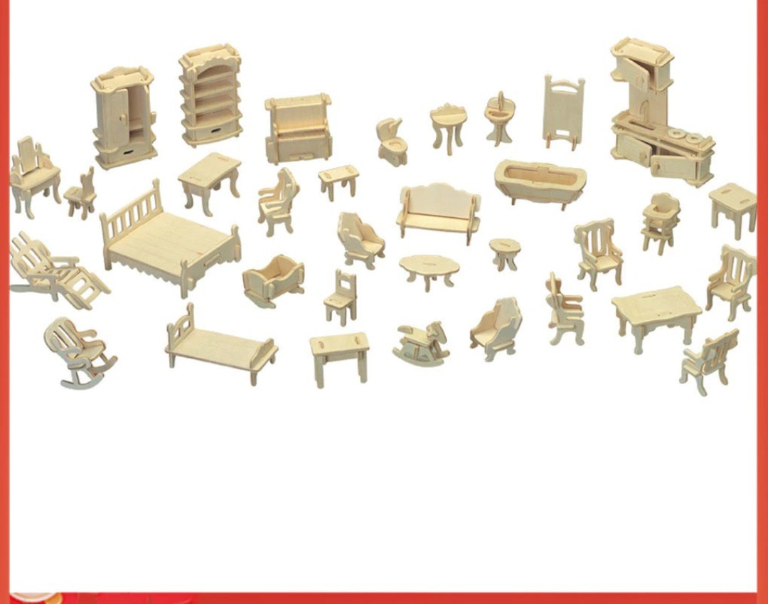 BỘ LẮP GHÉP GỖ 3D