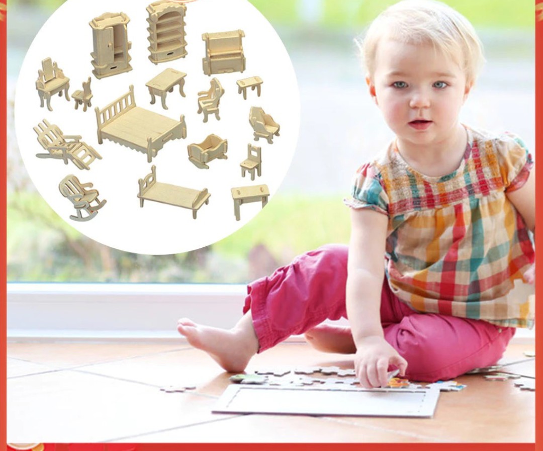 BỘ LẮP GHÉP GỖ 3D