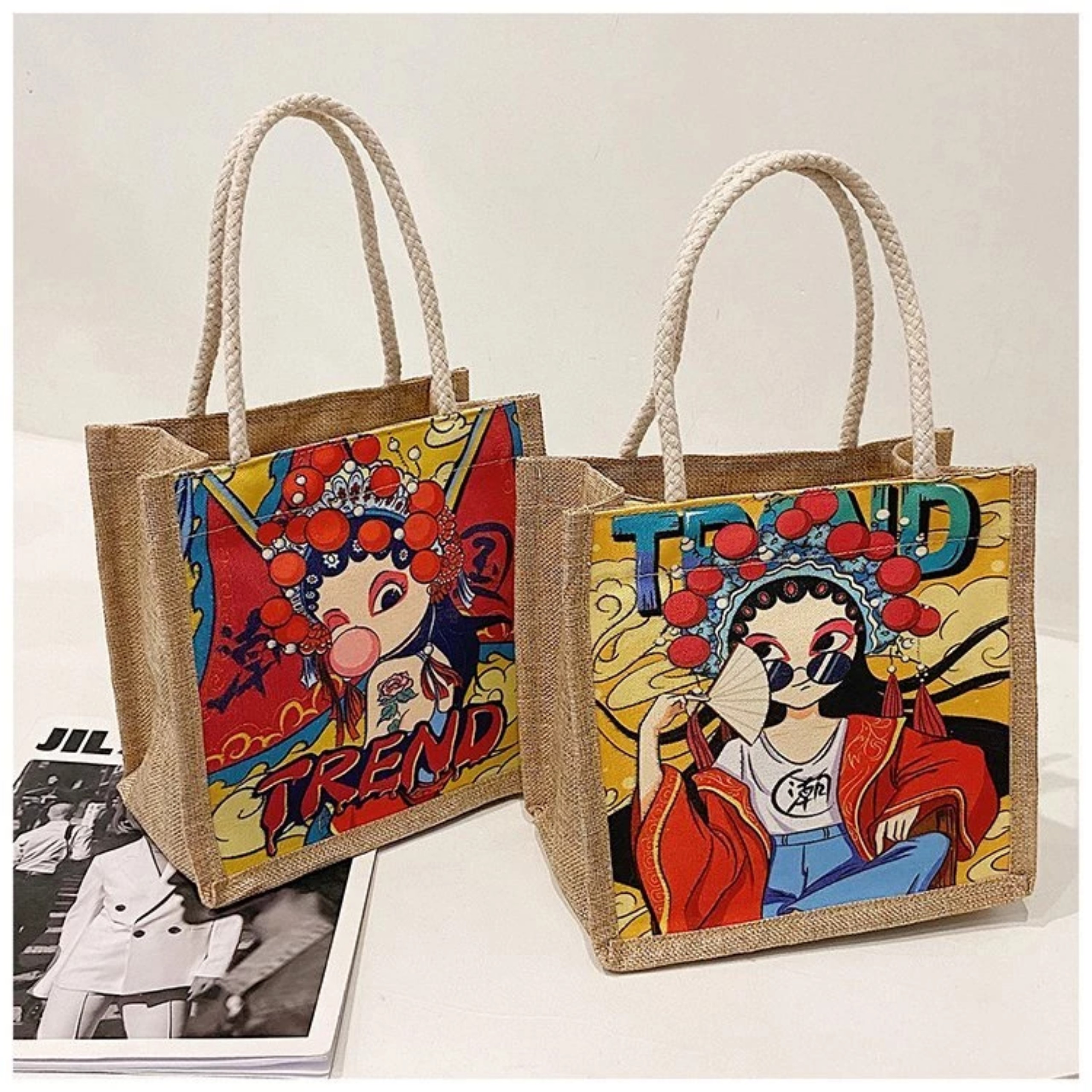 COMBO 2 TÚI CÓI CÓ QUAI XÁCH