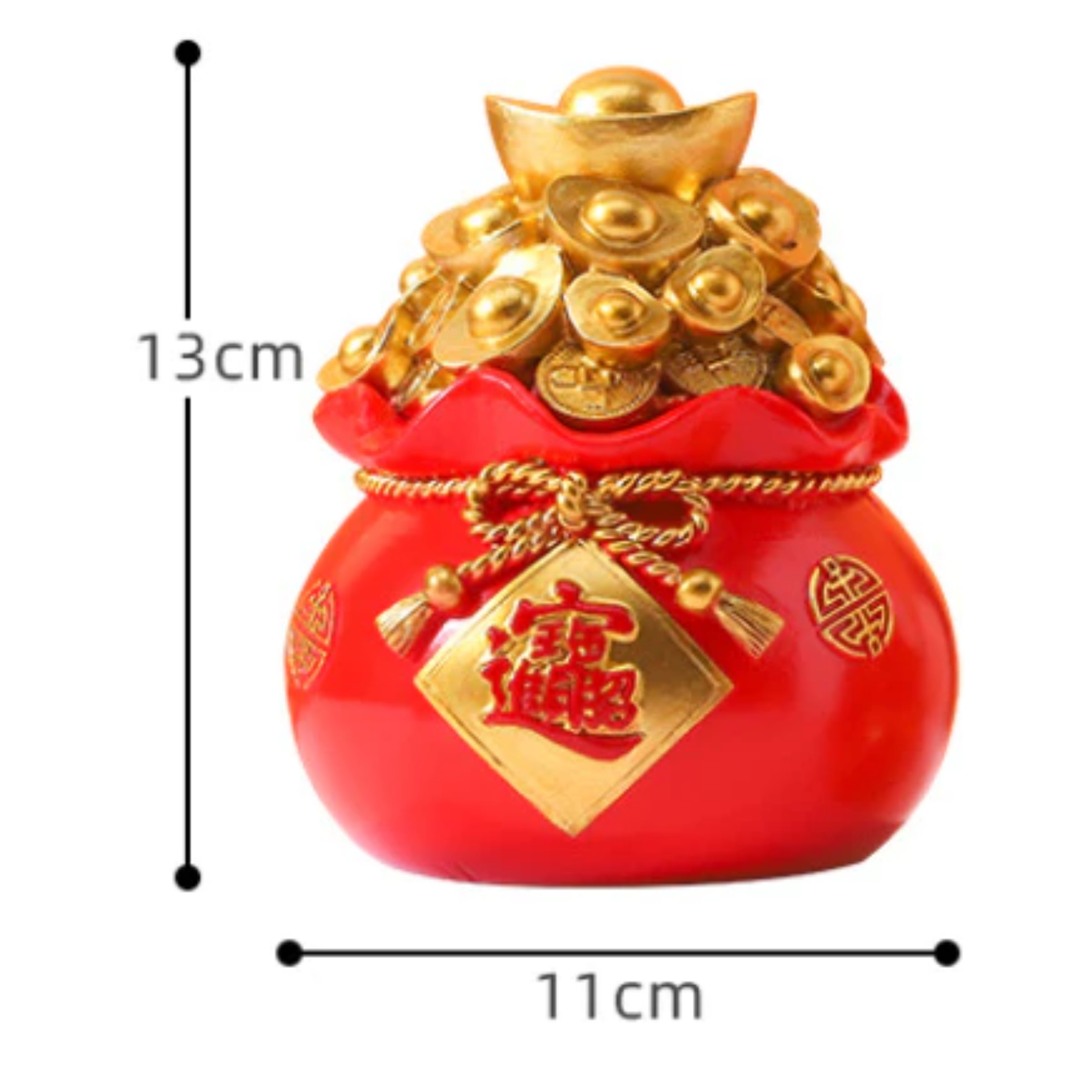 TÚI VÀNG PHONG THỦY (13 x 11CM)