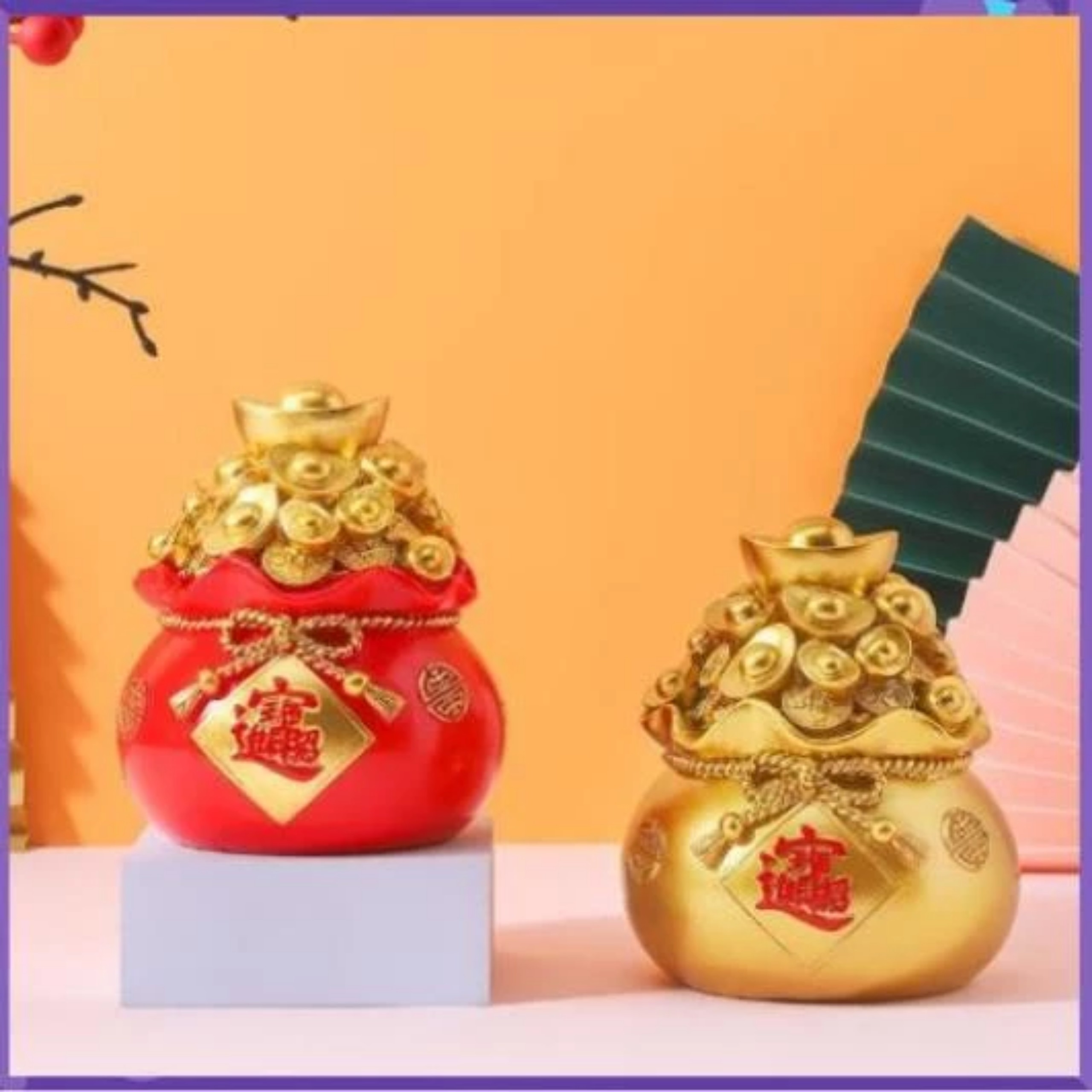 TÚI VÀNG PHONG THỦY (13 x 11CM)