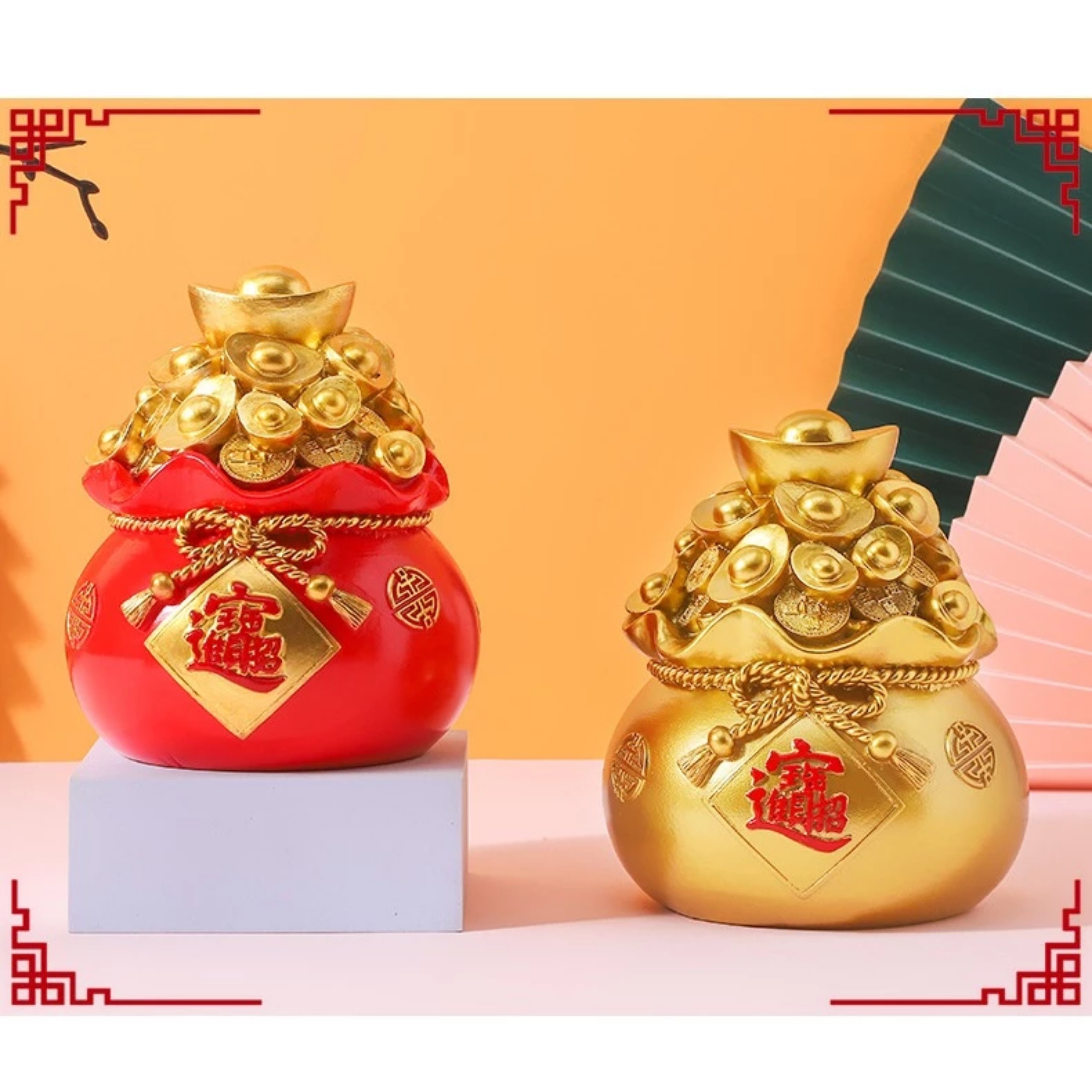 TÚI VÀNG PHONG THỦY (13 x 11CM)