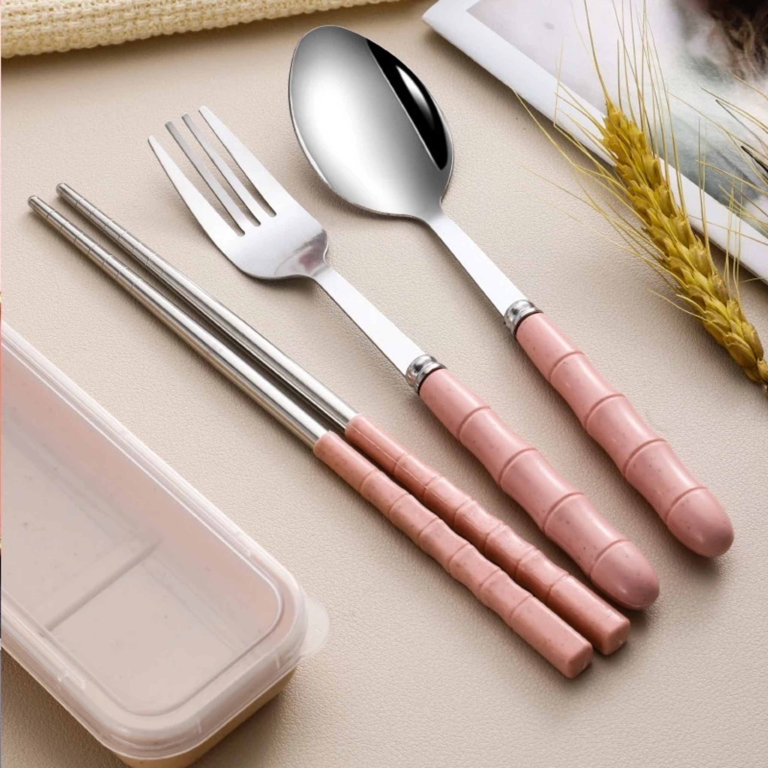 BỘ THÌA ĐŨA 3 CHI TIẾT ĐI DU LỊCH