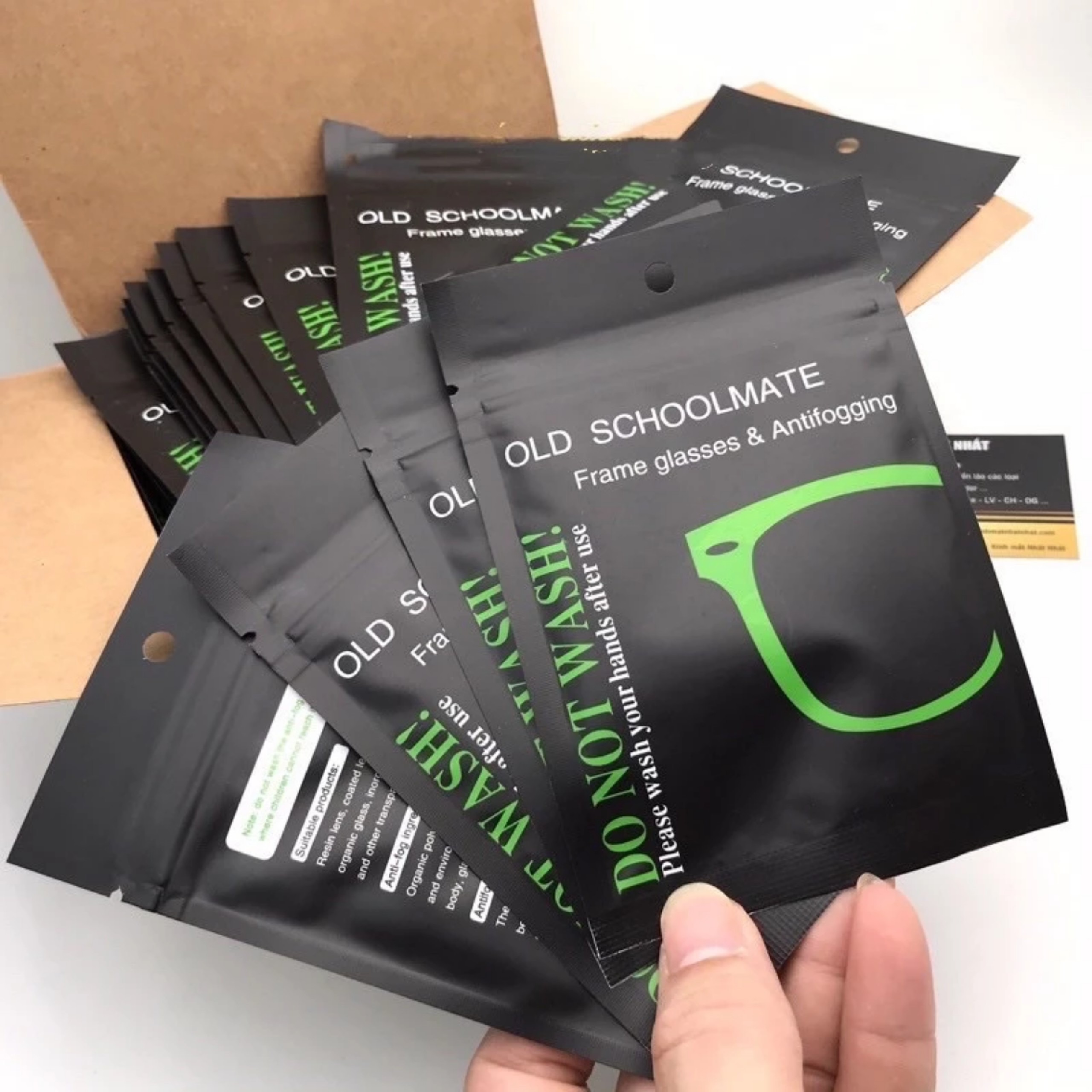 SET 50 KHĂN LAU KÍNH