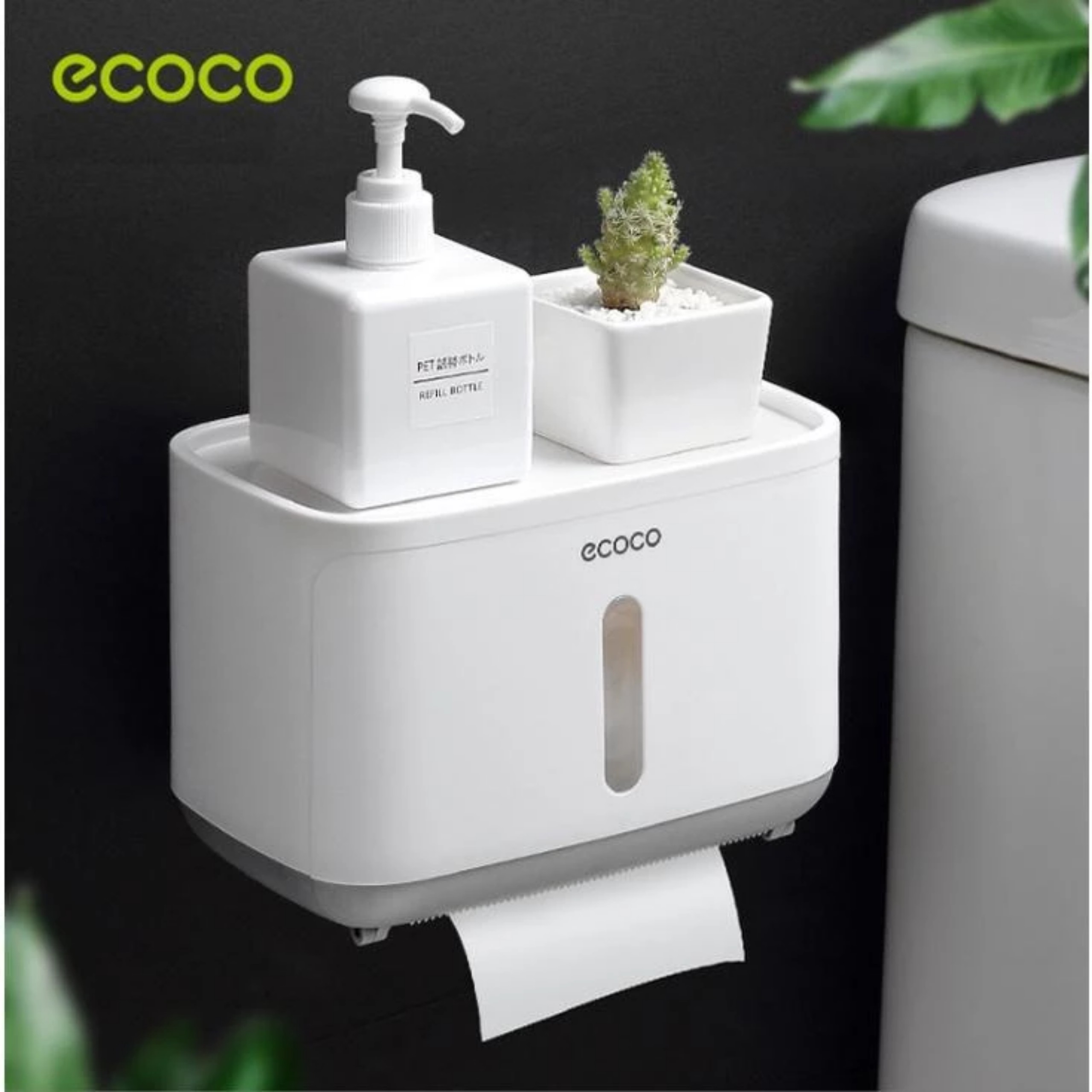 HỘP ĐỰNG GIẤY VỆ SINH ECOCO