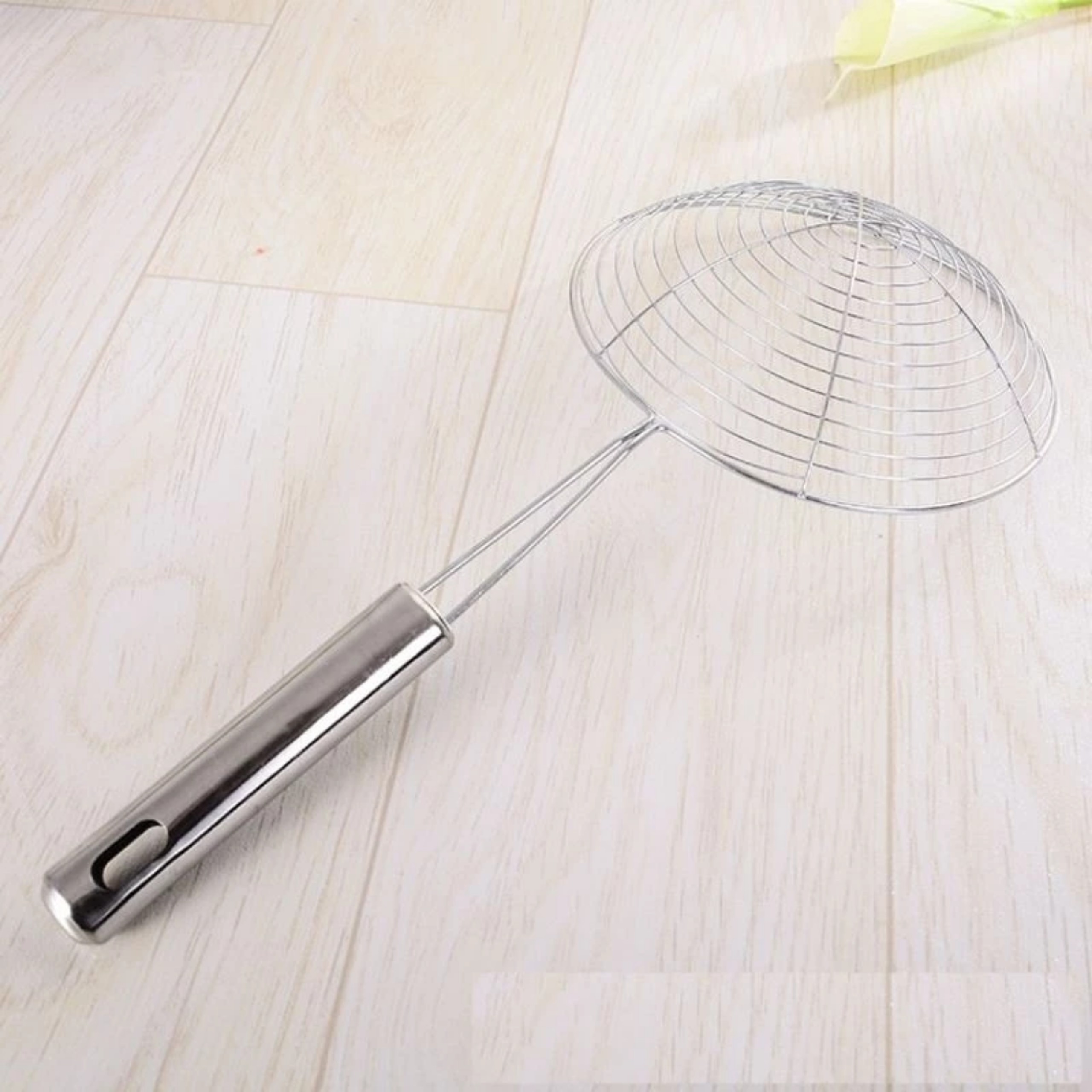 VỢT CHIÊN VỚT RÁO DẦU CÁN INOX 16CM