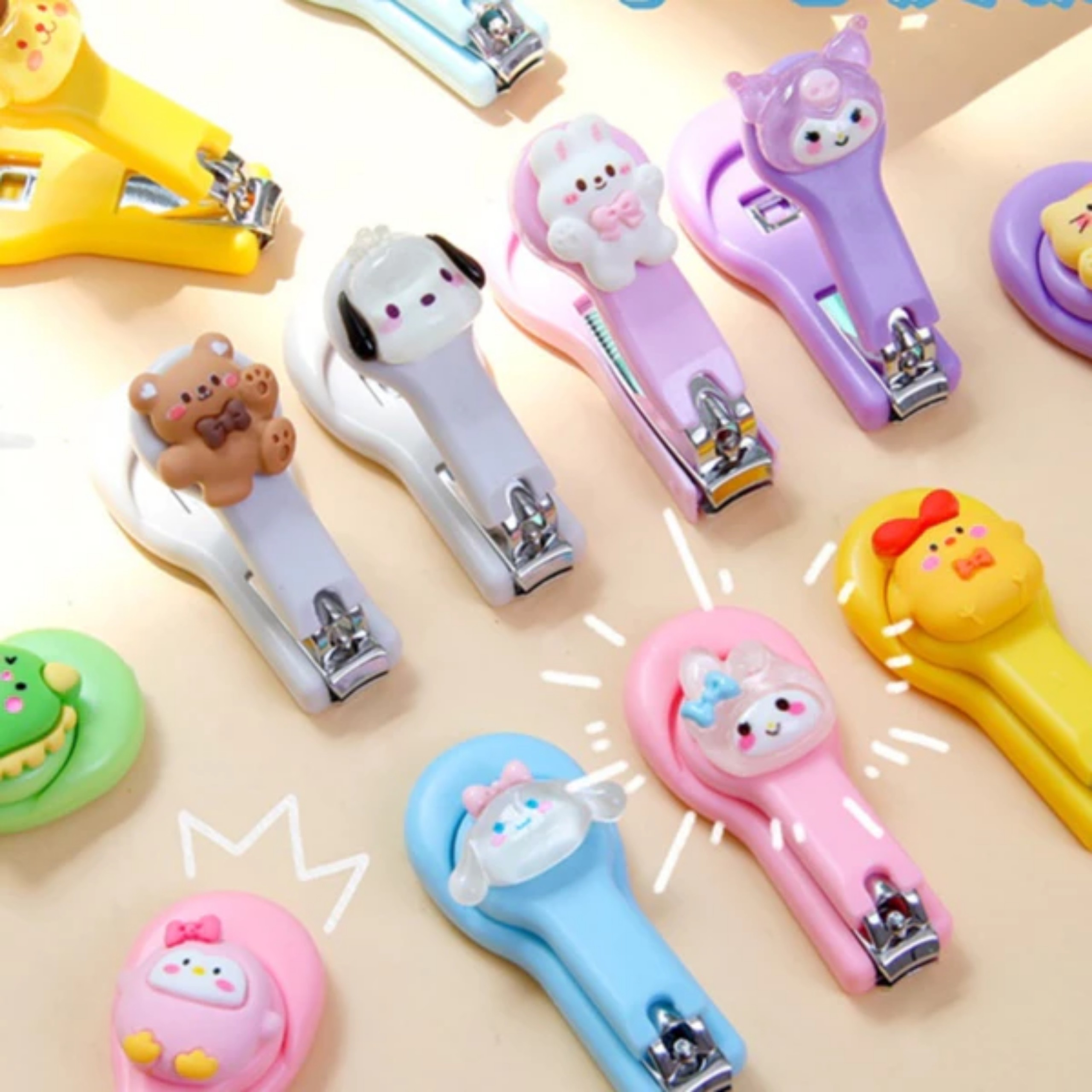 SET 2 BẤM MÓNG TAY HOẠT HÌNH