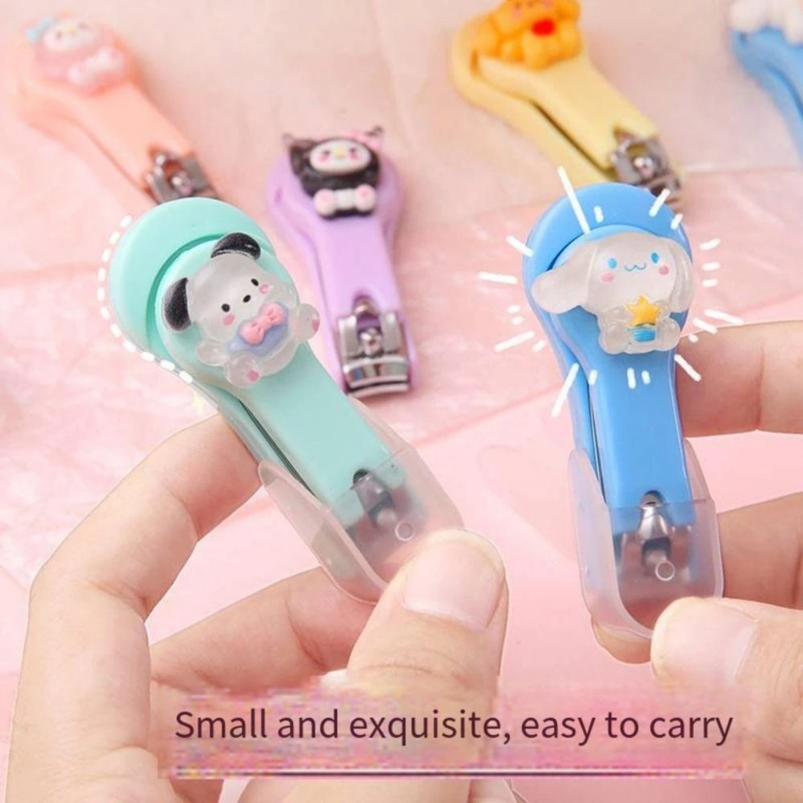 SET 2 BẤM MÓNG TAY HOẠT HÌNH