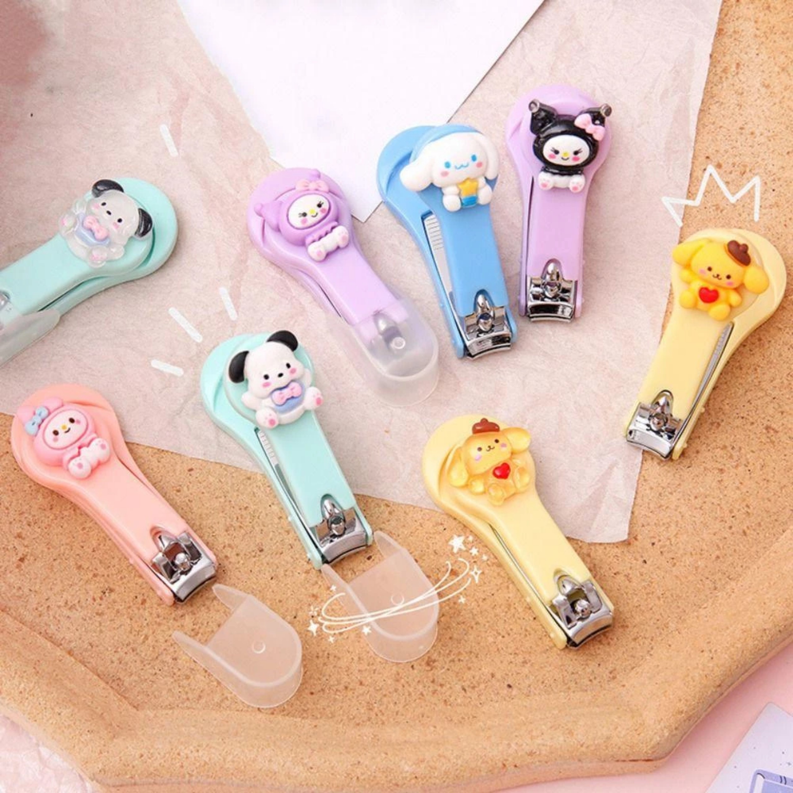 SET 2 BẤM MÓNG TAY HOẠT HÌNH