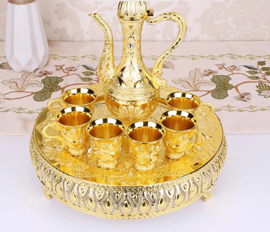 BỘ KHAY BÌNH KÈM 6 LY