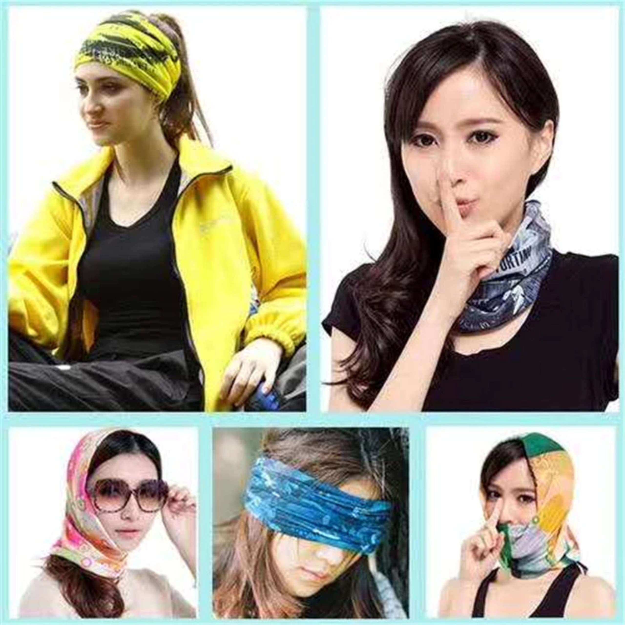 KHĂN ĐA NĂNG ĐI PHƯỢT DẠNG ỐNG