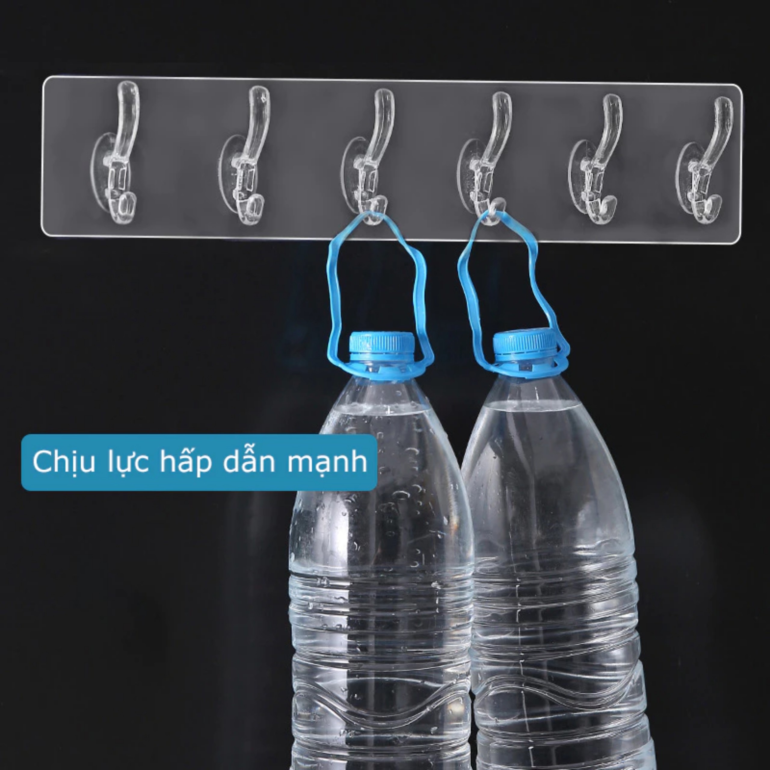 THANH TREO ĐỒ 6 MÓC CHỊU LỰC TIỆN LỢI