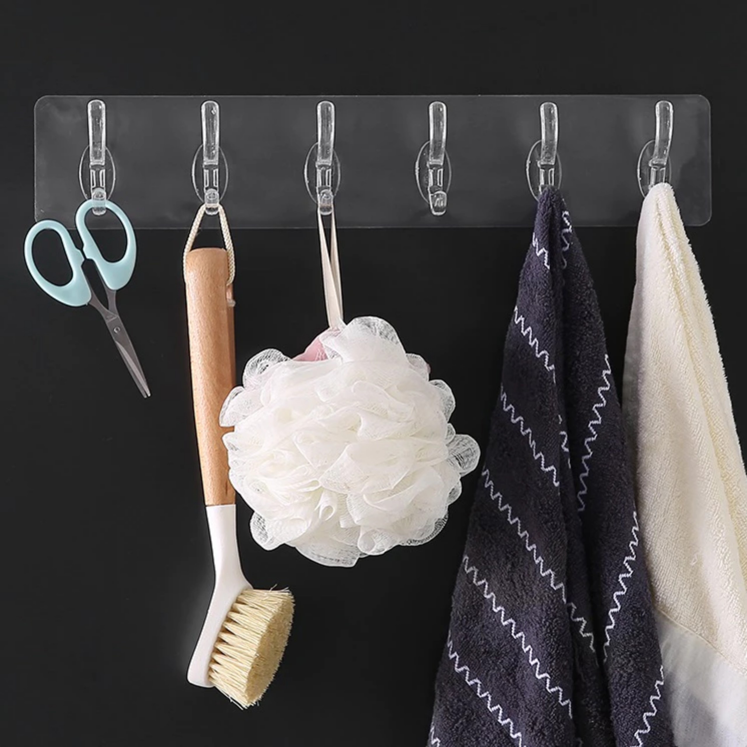 THANH TREO ĐỒ 6 MÓC CHỊU LỰC TIỆN LỢI