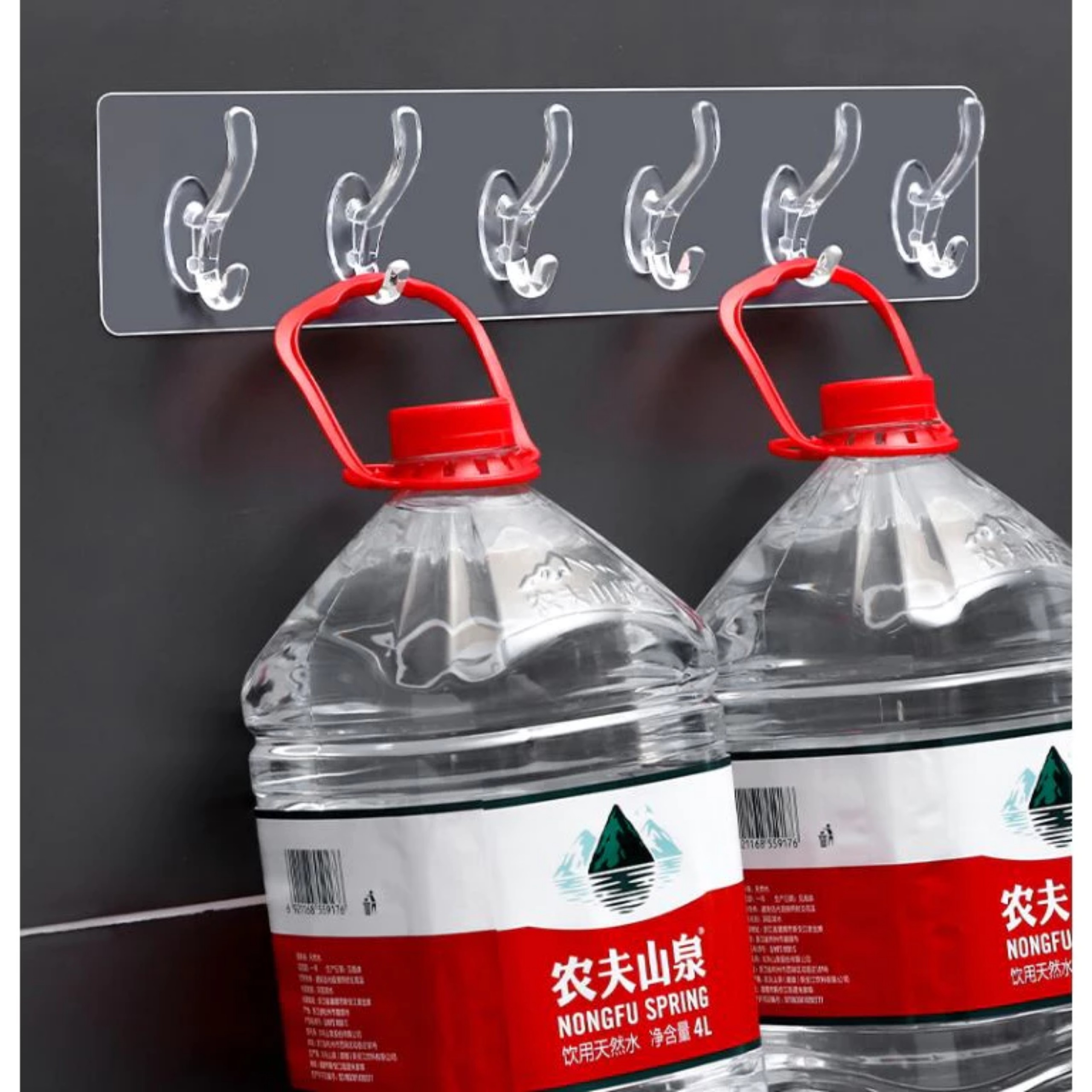 THANH TREO ĐỒ 6 MÓC CHỊU LỰC TIỆN LỢI