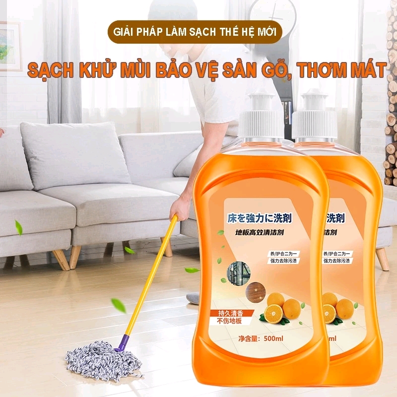 NƯỚC LAU SÀN HƯƠNG CAM 500ML