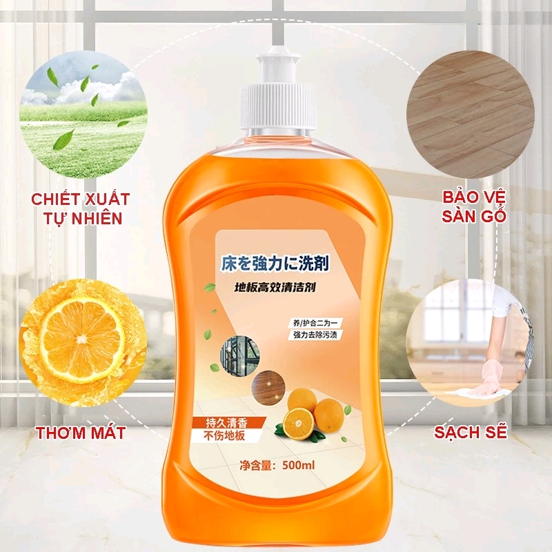 NƯỚC LAU SÀN HƯƠNG CAM 500ML