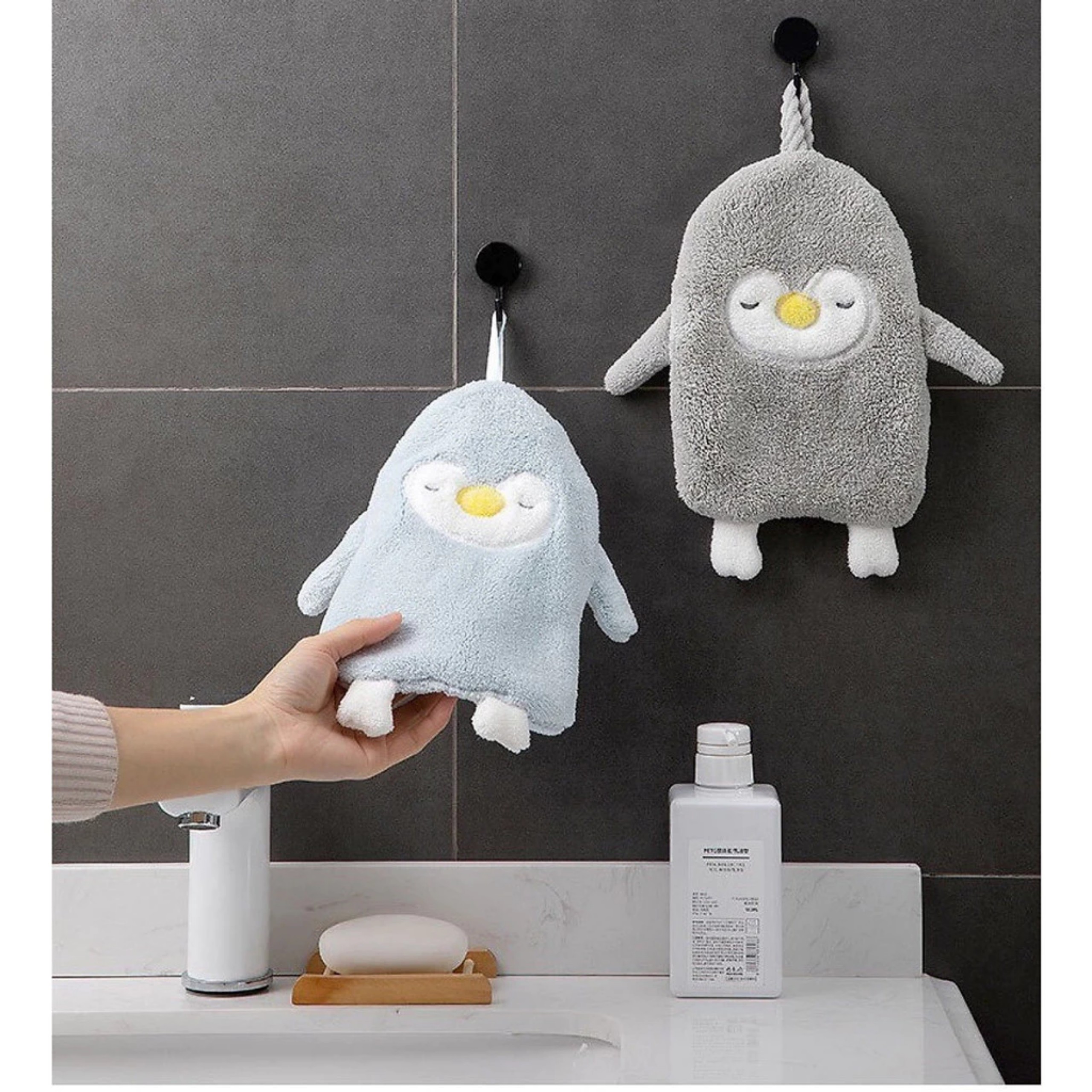 KHĂN LAU TAY HÌNH CHIM CÁNH CỤT