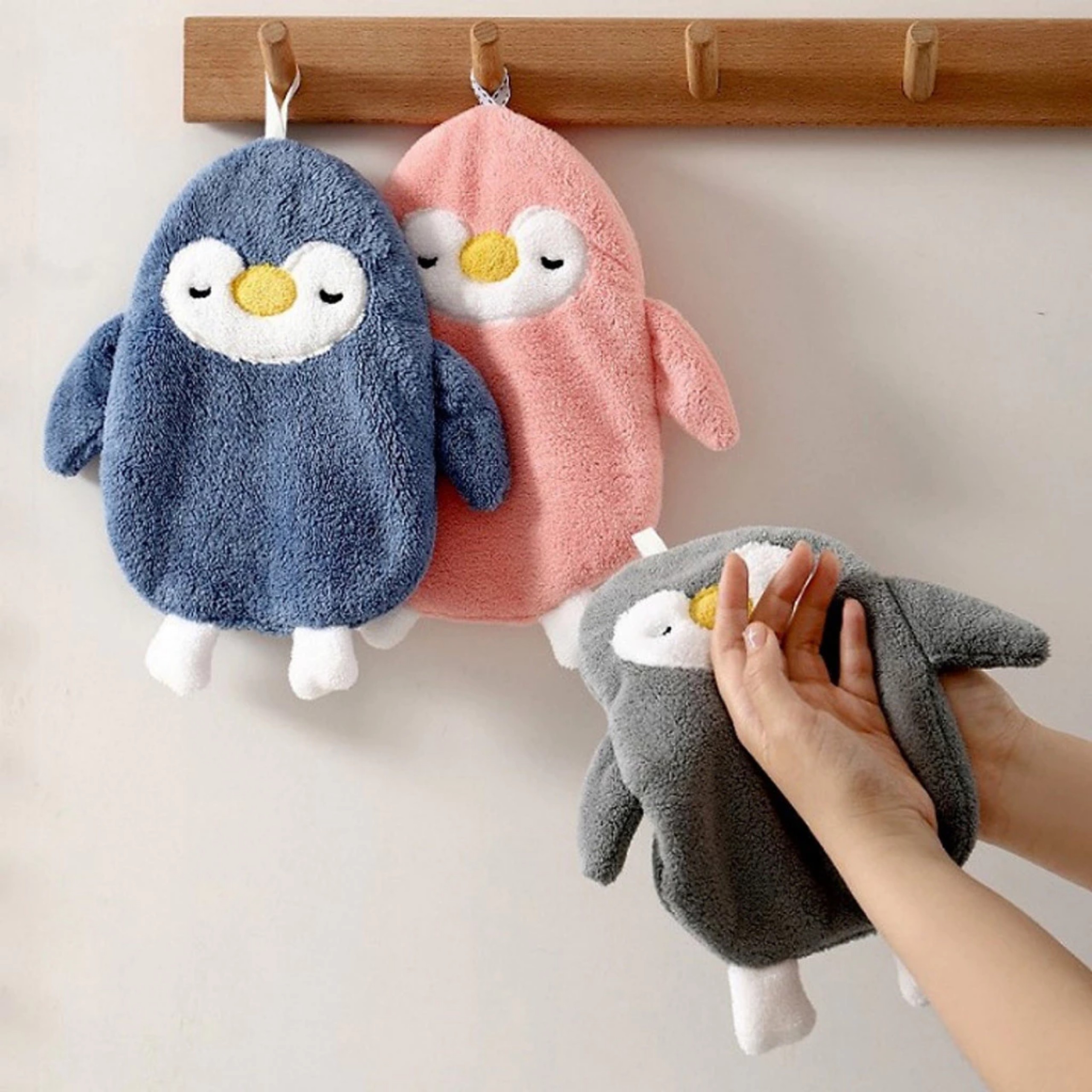 KHĂN LAU TAY HÌNH CHIM CÁNH CỤT