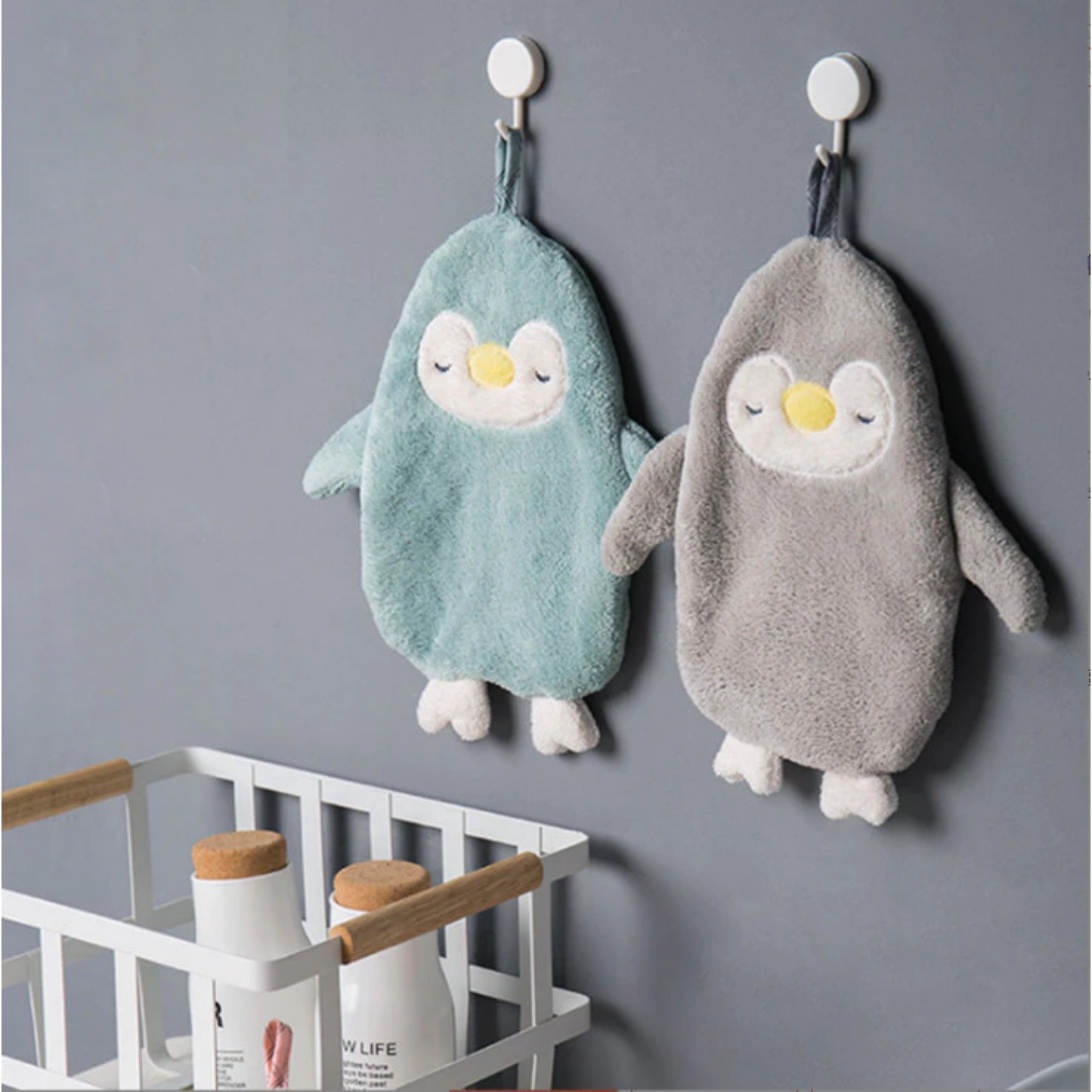 KHĂN LAU TAY HÌNH CHIM CÁNH CỤT