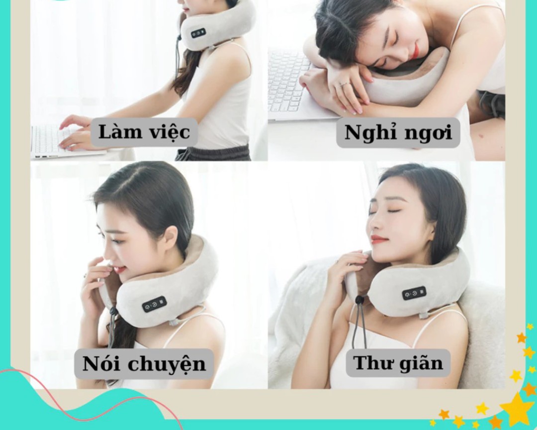 GỐI MASSAGE CỔ