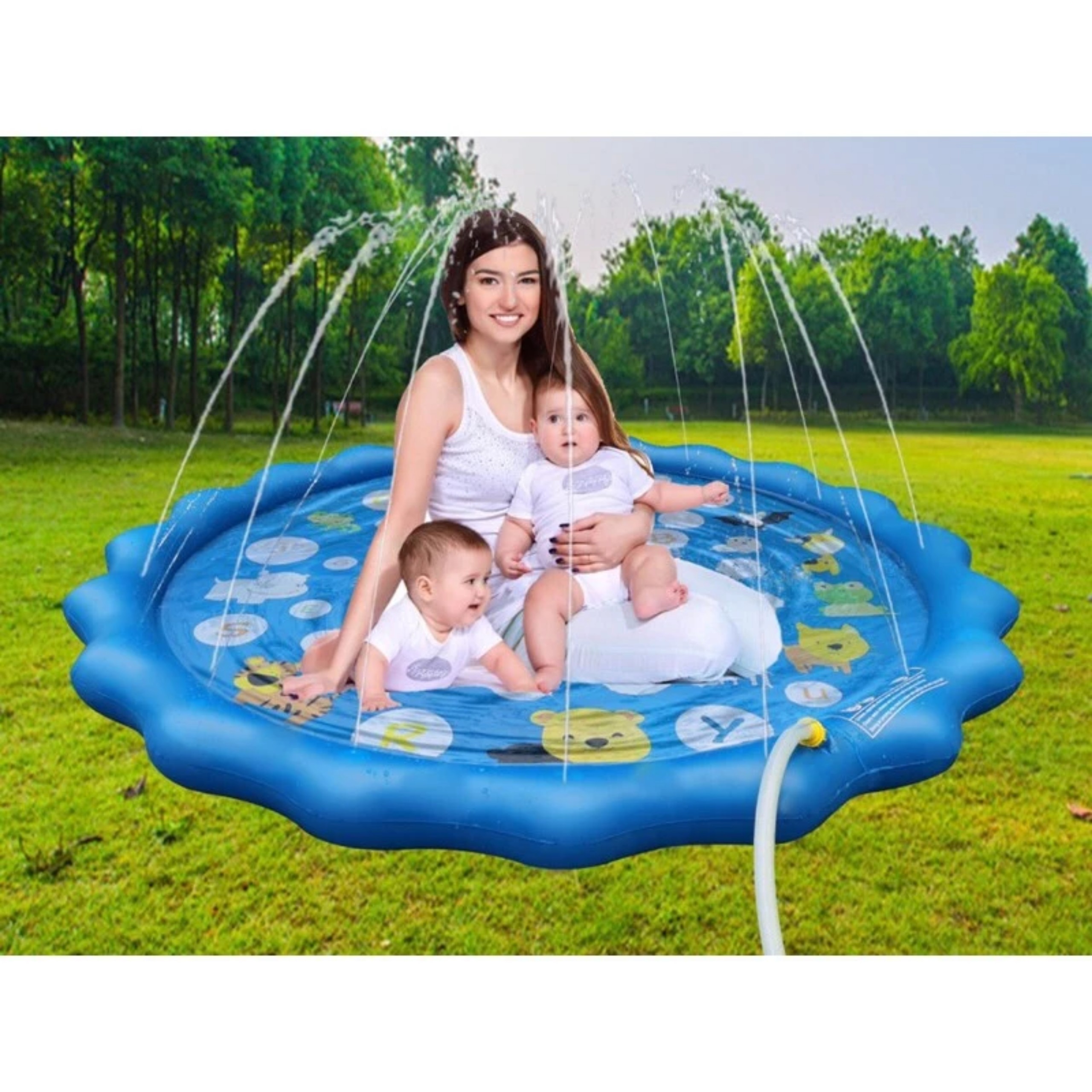 THẢM PHUN NƯỚC CHO BÉ 1.7M